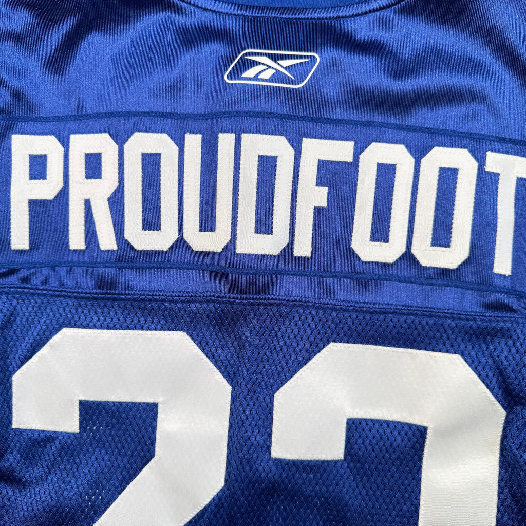 Tony Proudfoot Montreal Alouettes Vintage 70’s CFL Reebok Jersey - Medium