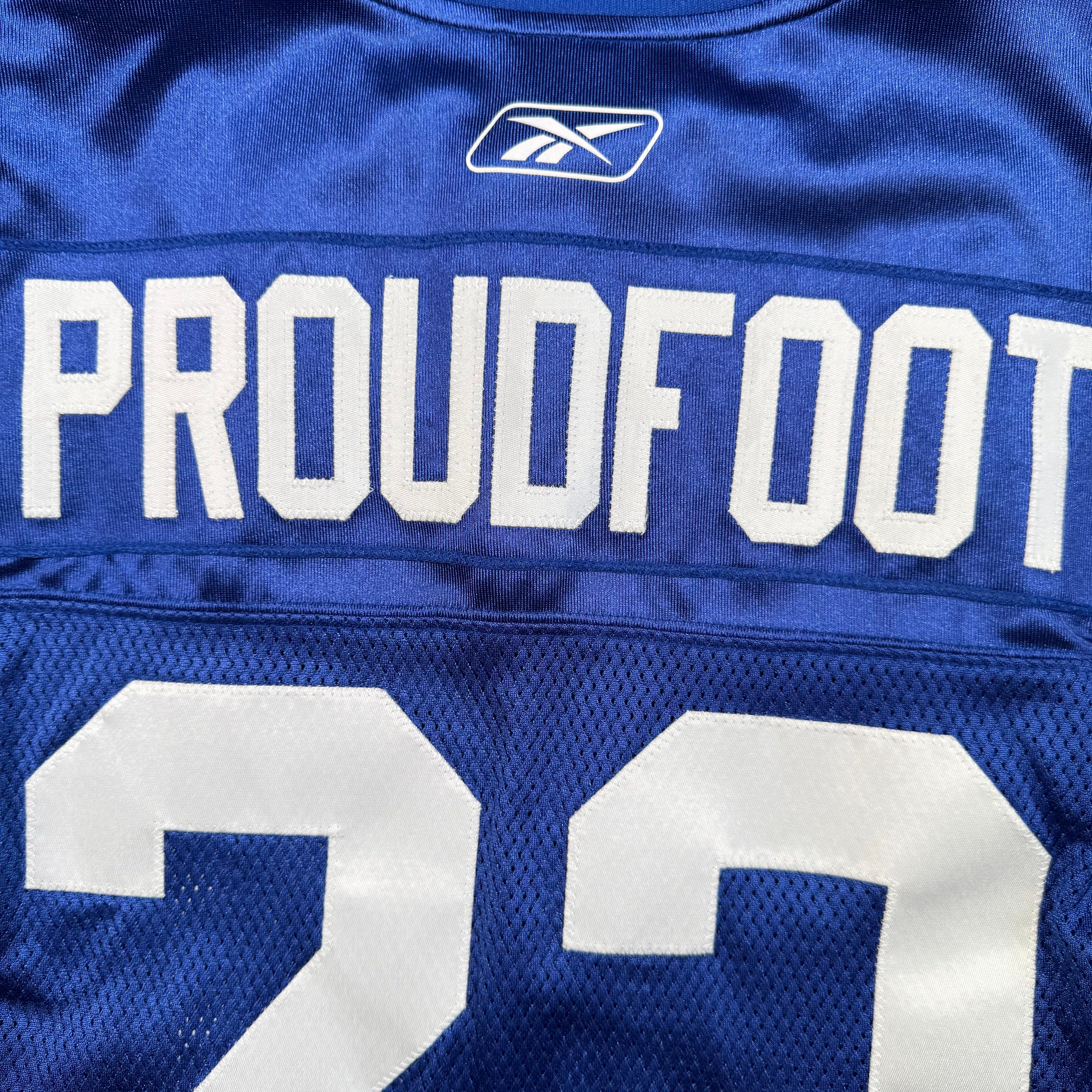 Tony Proudfoot Montreal Alouettes Vintage 70’s CFL Reebok Jersey Size Medium