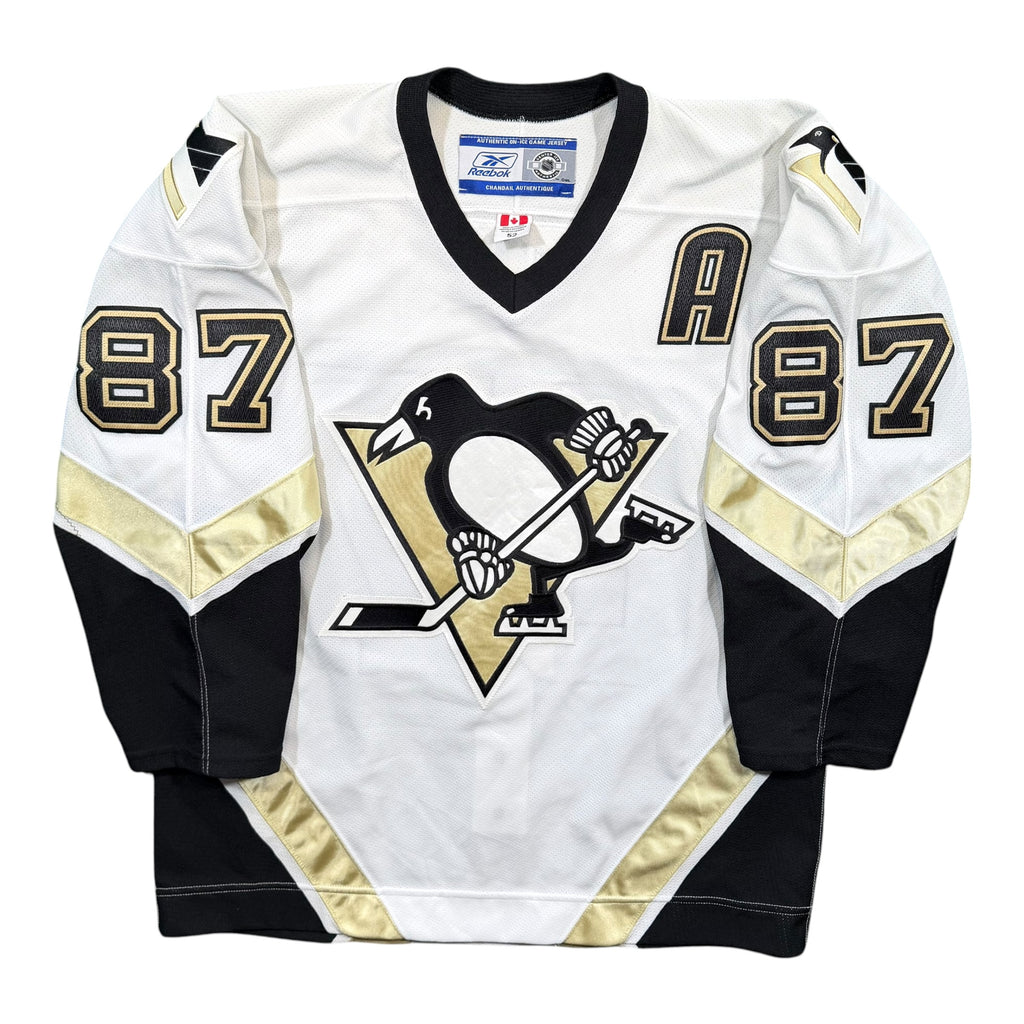 Sidney Crosby Pittsburgh Penguins Rookie Authentic MIC NHL Jersey - 52/XL