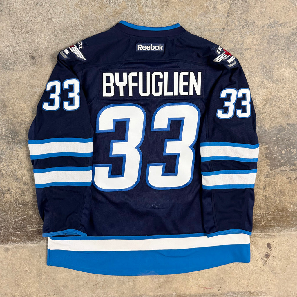 Dustin Byfuglien Winnipeg Jets Authentic Reebok NHL Hockey Jersey Size XXL 56
