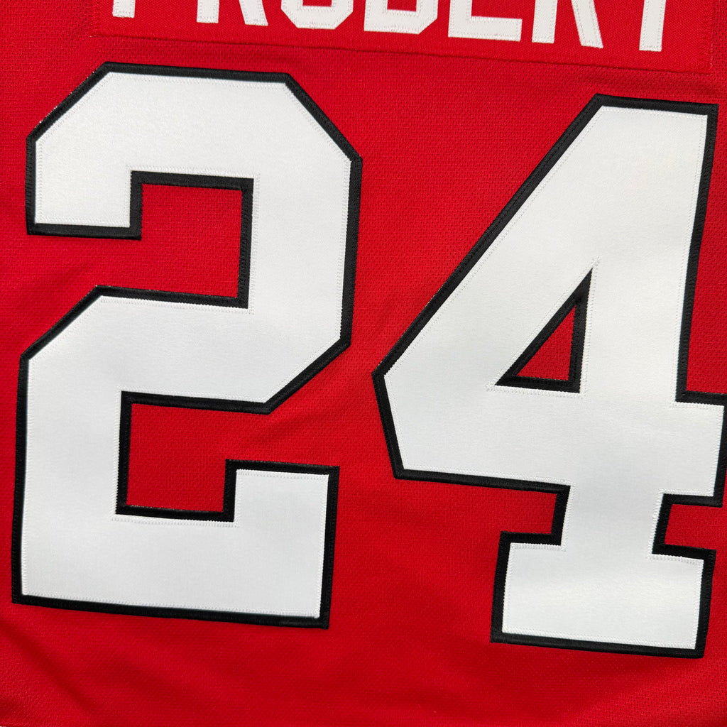 Bob Probert Chicago Blackhawks Vintage Pro Player NHL Jersey - Large