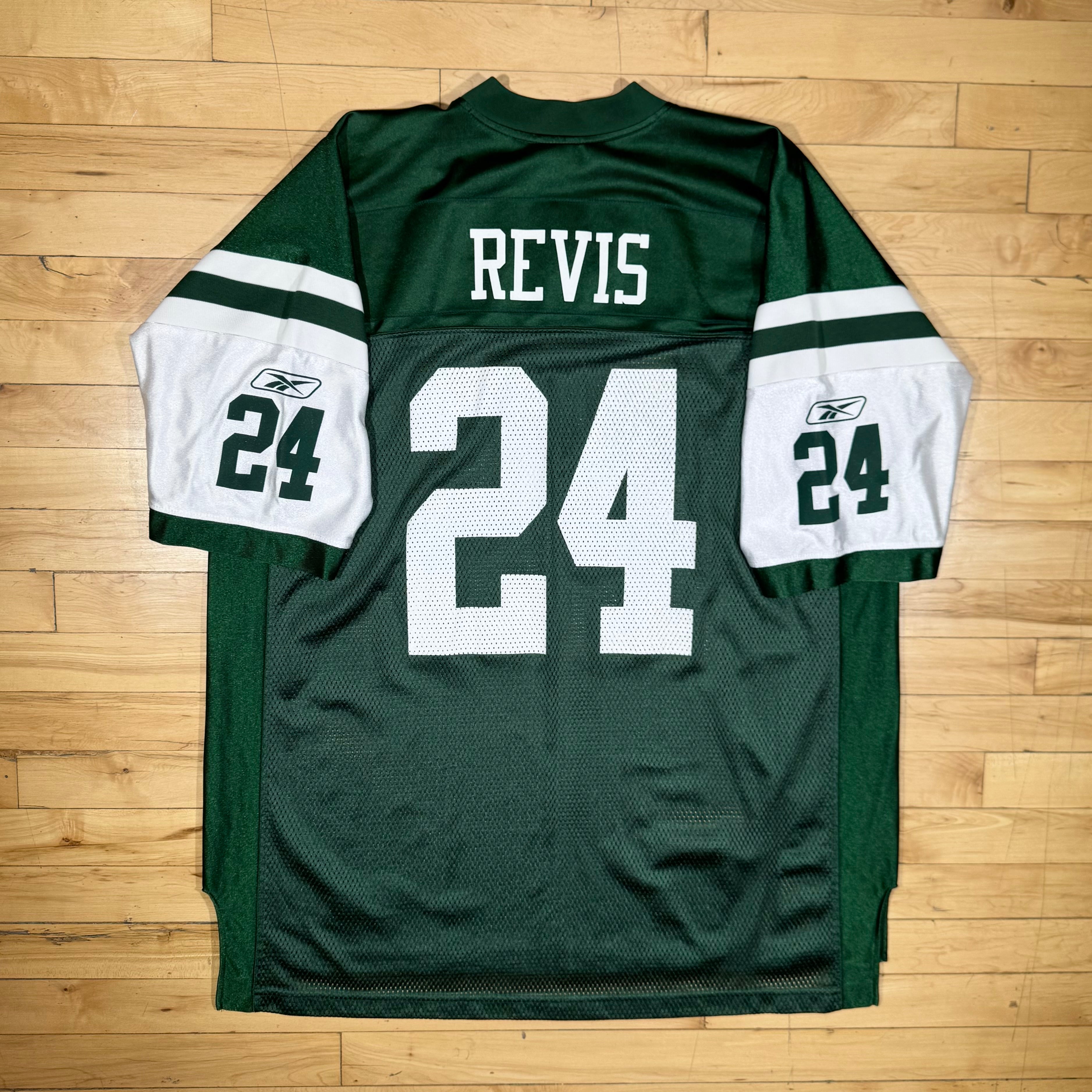 Darrell Revis New York Jets Vintage Reebok NFL Jersey Size XXL