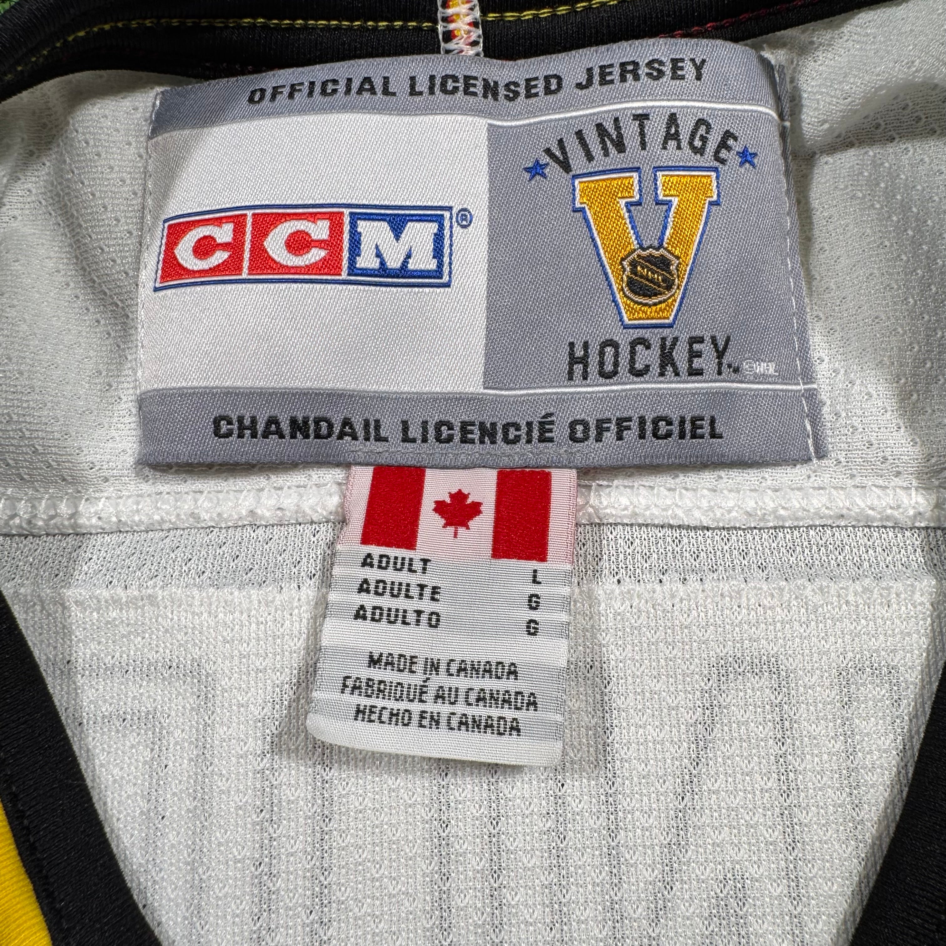 Trevor Linden Vancouver Canucks Vintage CCM NHL Jersey Size Large