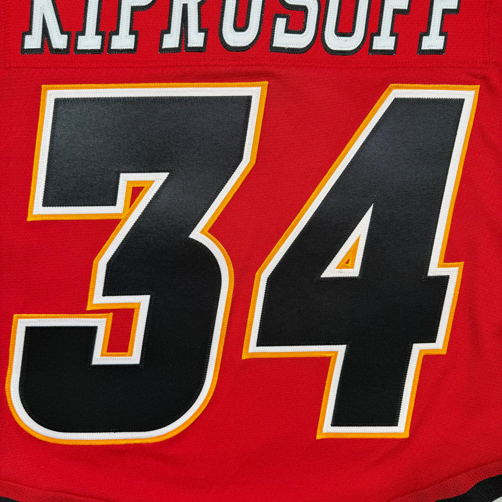 Miikka Kiprusoff Calgary Flames Vintage CCM NHL Jersey - Small