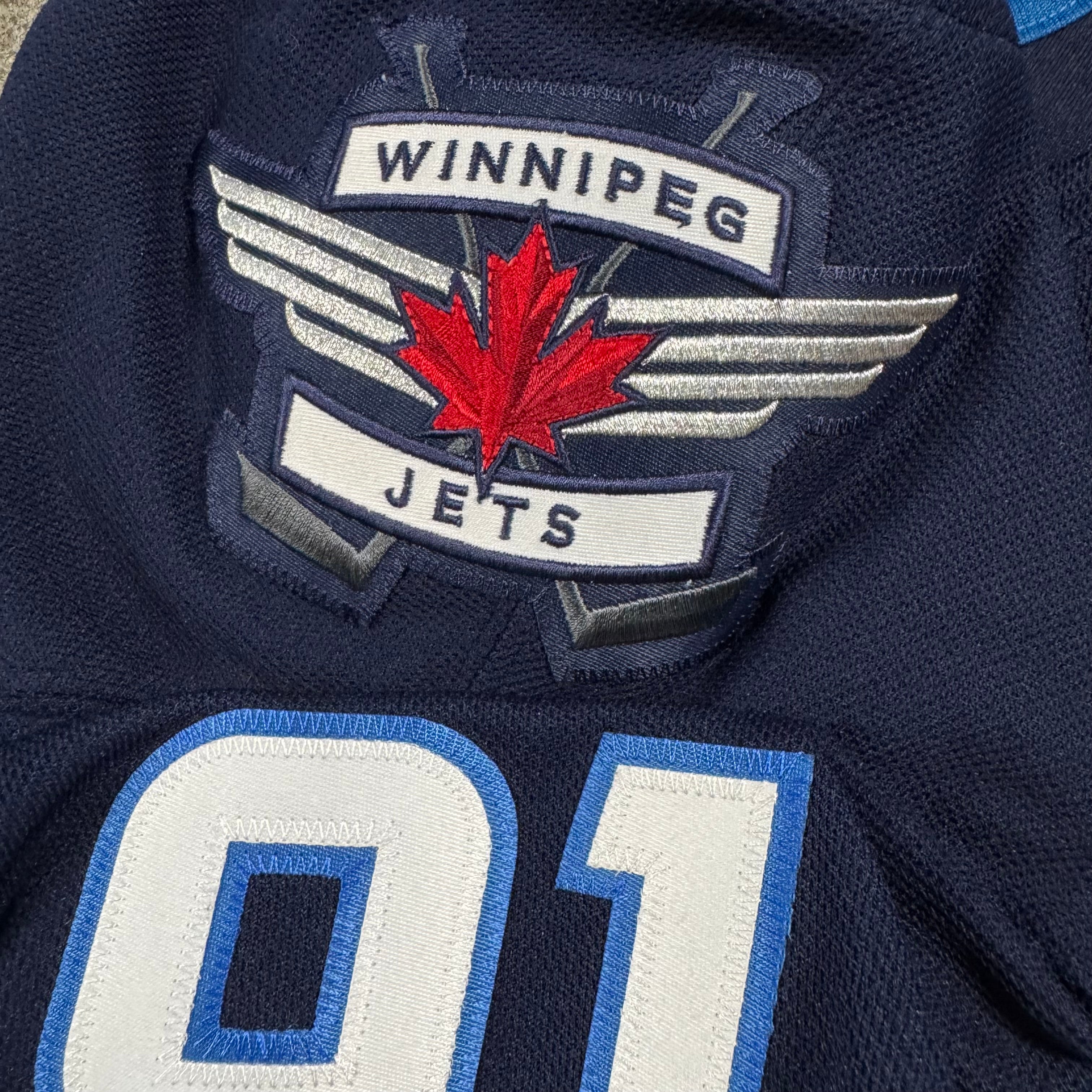 Cole Perfetti Winnipeg Jets Fanatics Premium NHL Hockey Jersey Size 56 XXL