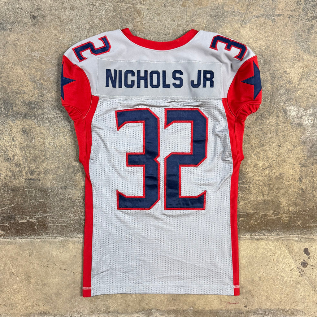 Deatrick Nichols Houston Roughnecks 2020 Game Worn XFL Football Jersey COA