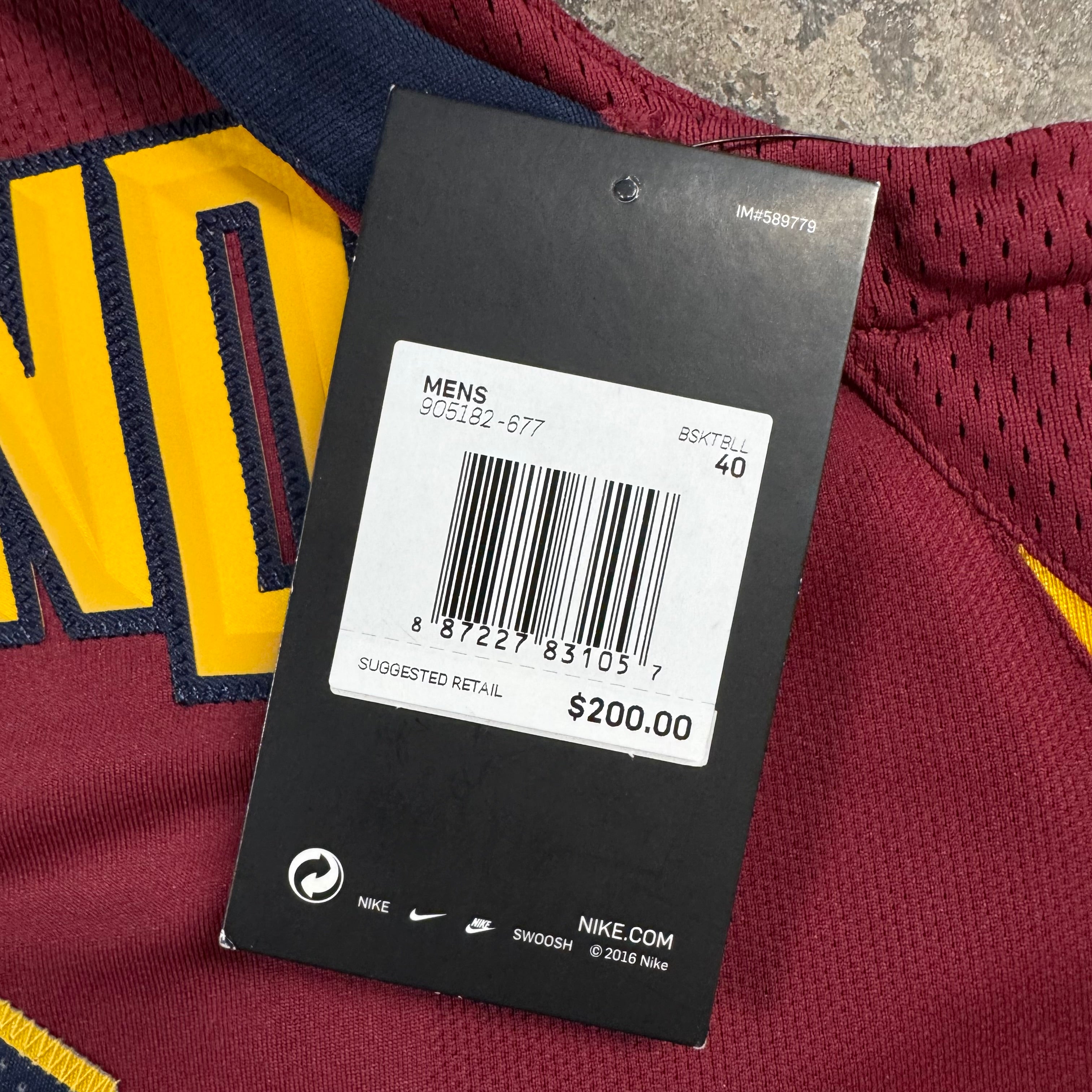 Lebron James Cleveland Cavaliers Nike Authentic NBA Jersey Size 40 Small NEW