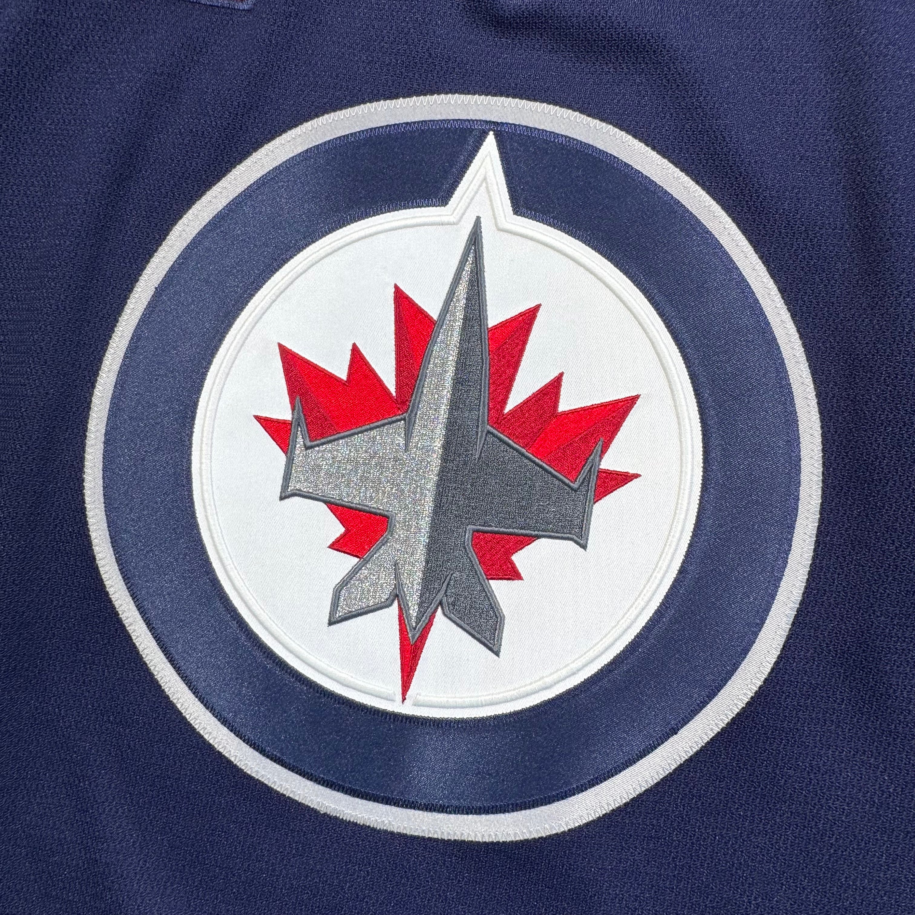 Mark Liwiski Winnipeg Jets 2022/23 Game Worn/Issued NHL Adidas Jersey