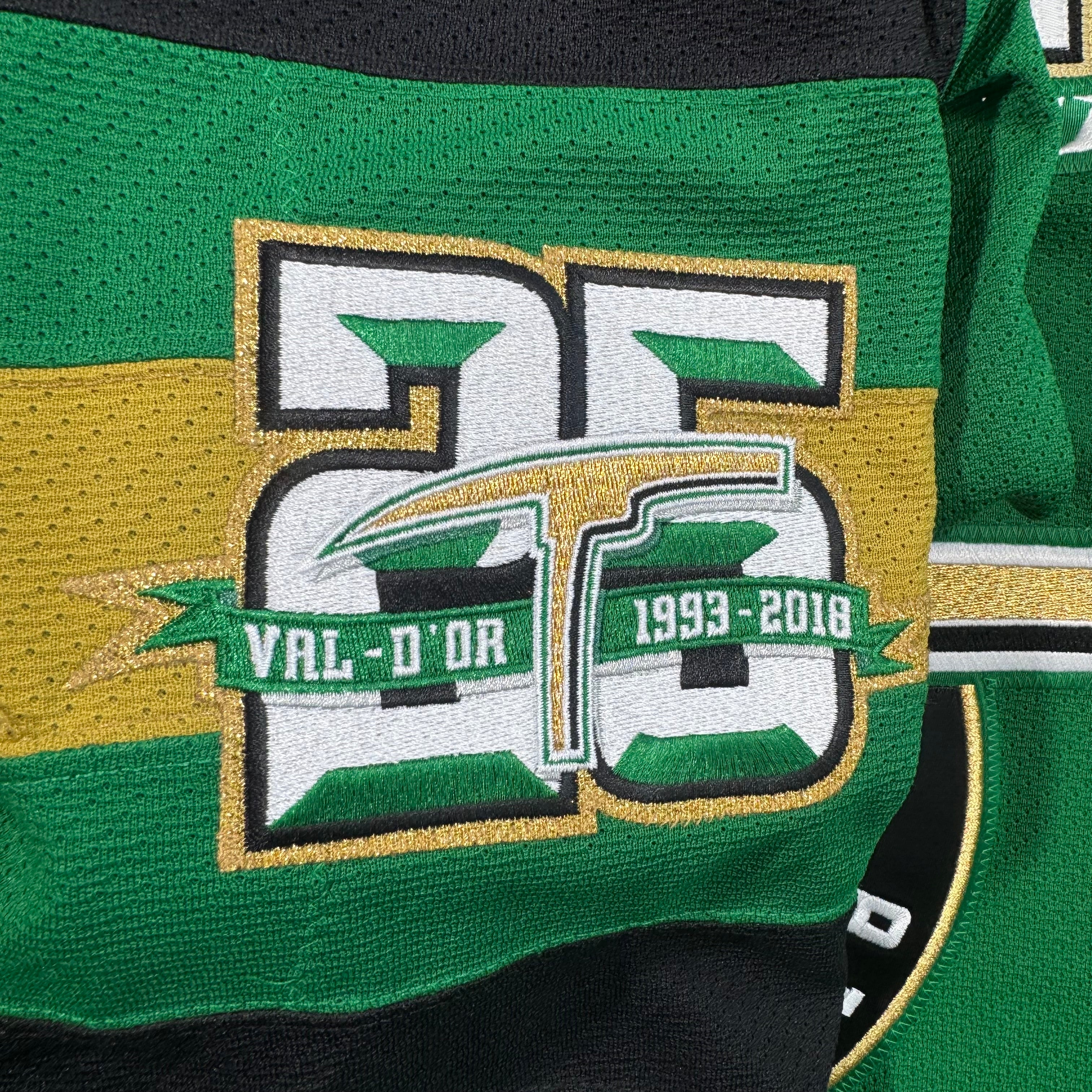 Maxim Mizyurin Val d’Or Foreurs 2017/18 Game Issued CCM QMJHL Signed MIC Jersey Size 56