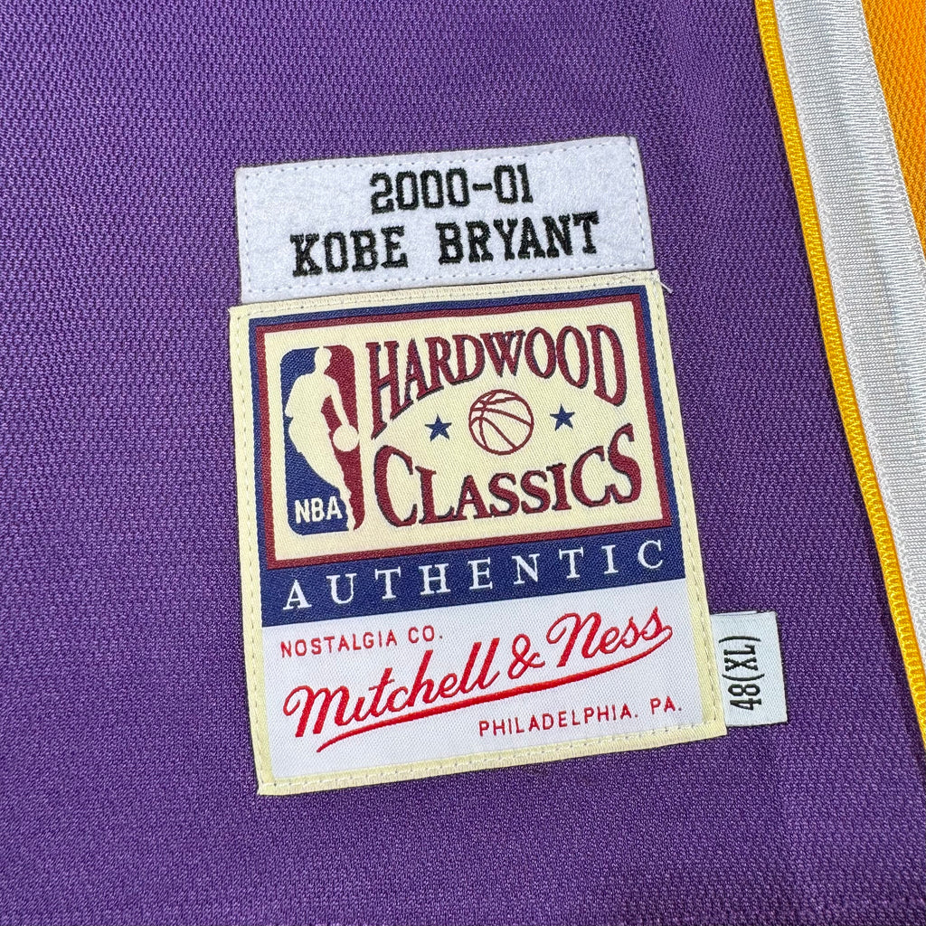 Kobe Bryant Los Angeles Lakers NBA Finals Authentic Mitchell & Ness Jersey Sz 48
