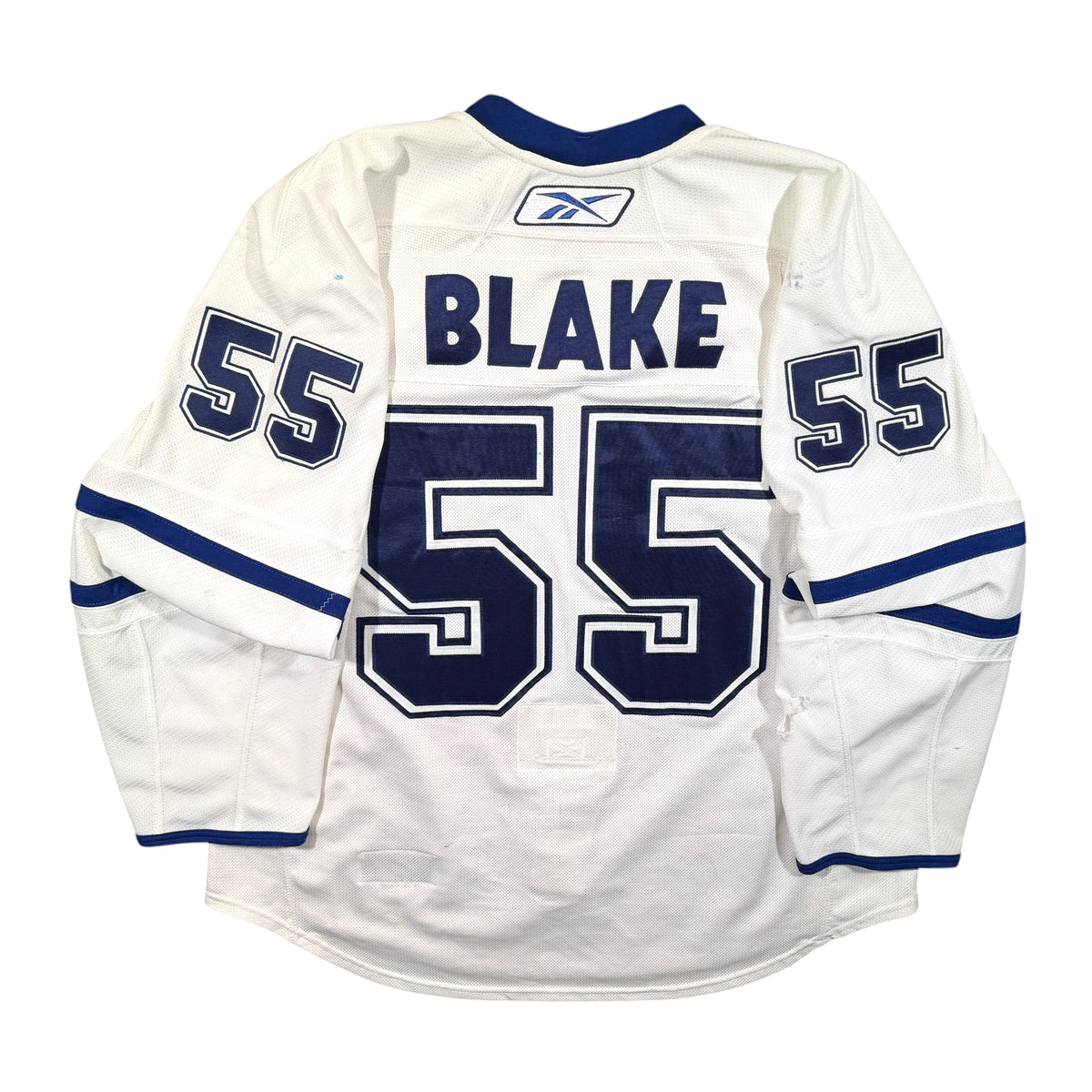 Jason Blake Toronto Maple Leafs 2008/09 Game Worn Reebok NHL Jersey