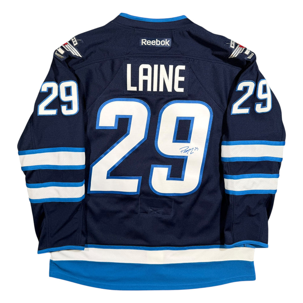 Patrik Laine Winnipeg Jets Signed Authentic Reebok NHL Jersey - 52/Large