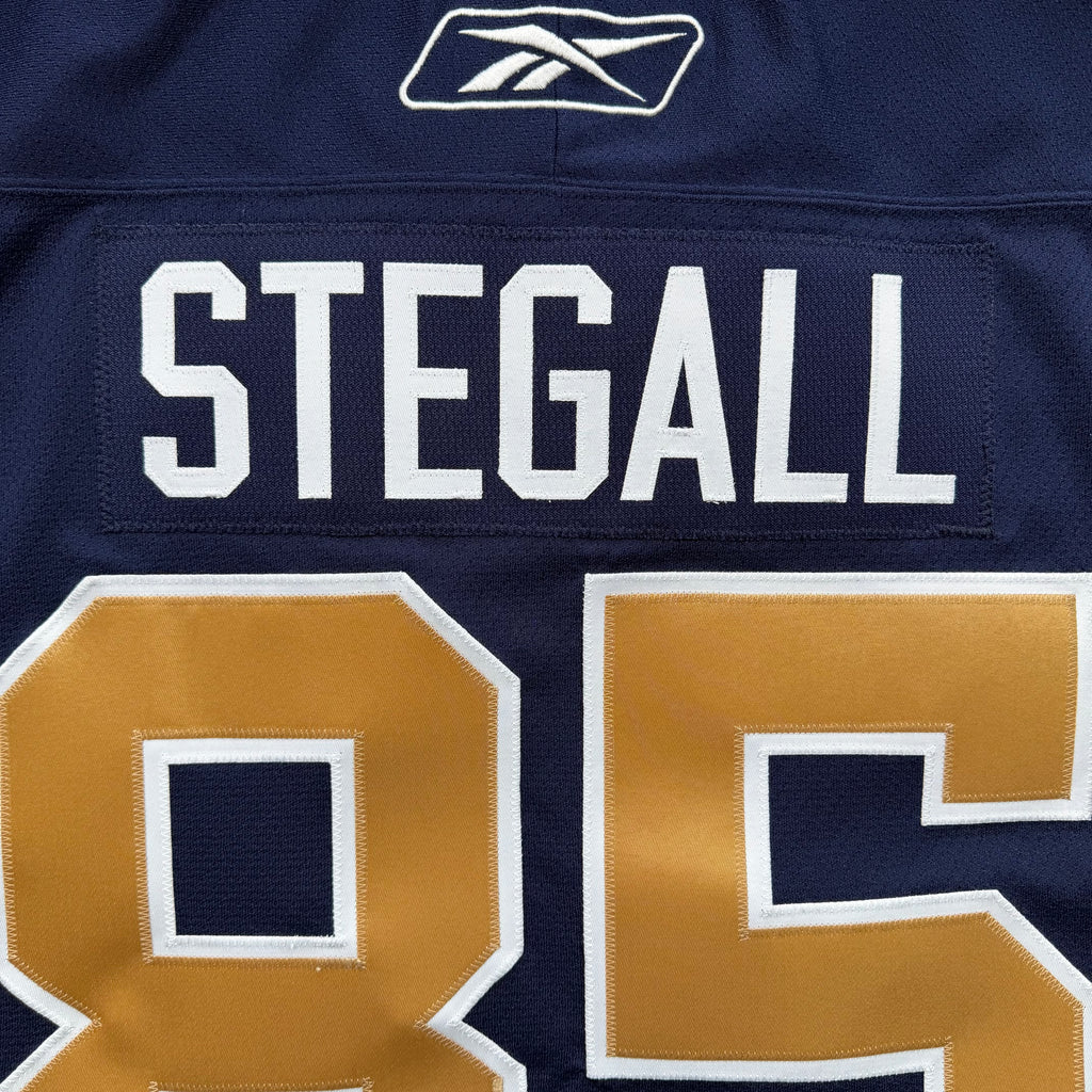 Milt Stegall Winnipeg Blue Bombers Vintage Hockey Reebok CFL Jersey - Large