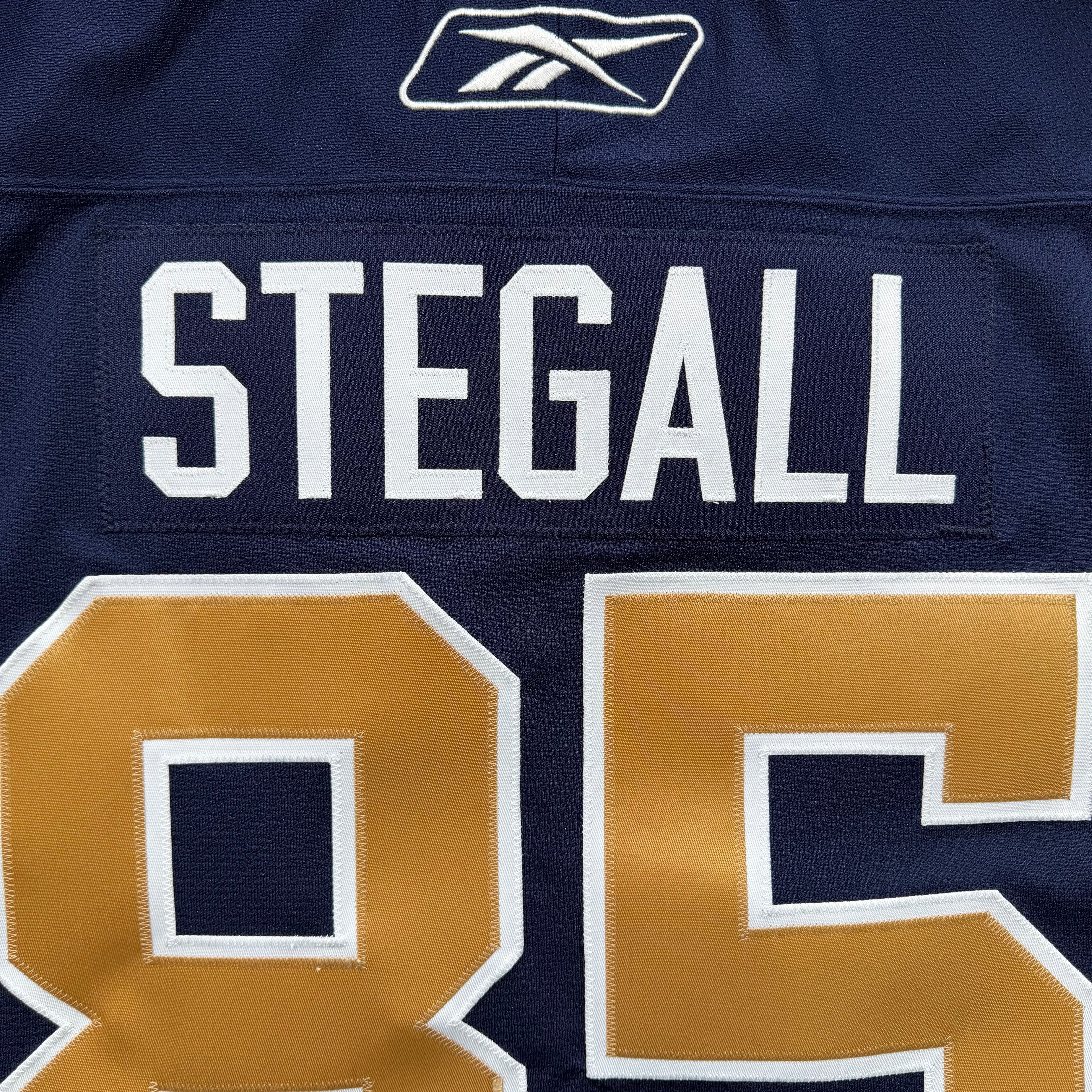 Milt Stegall Winnipeg Blue Bombers Vintage Hockey Reebok CFL Jersey - Large