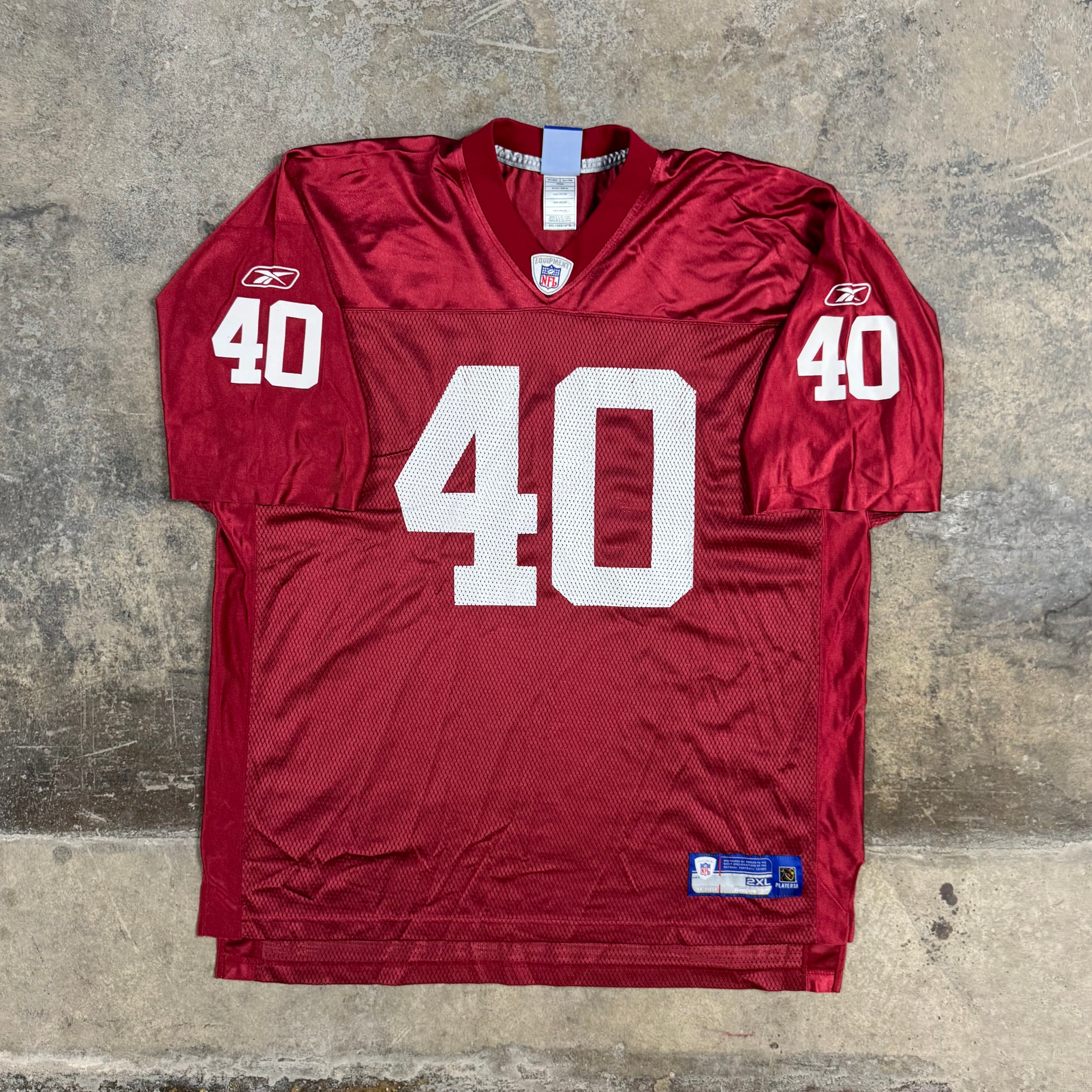 Pat Tillman Arizona Cardinals Vintage Reebok NFL Football Jersey Size XXL