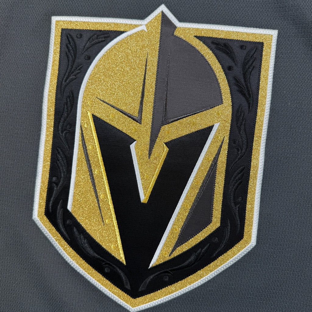 Zac Leslie Vegas Golden Knights 2018/19 Game Issued Adidas MIC NHL Jersey - 56/XXL