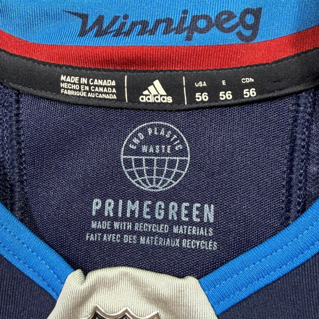 Carson Golder Winnipeg Jets 2023/24 Pre Season Game Worn Adidas MIC Jersey - 56/XXL