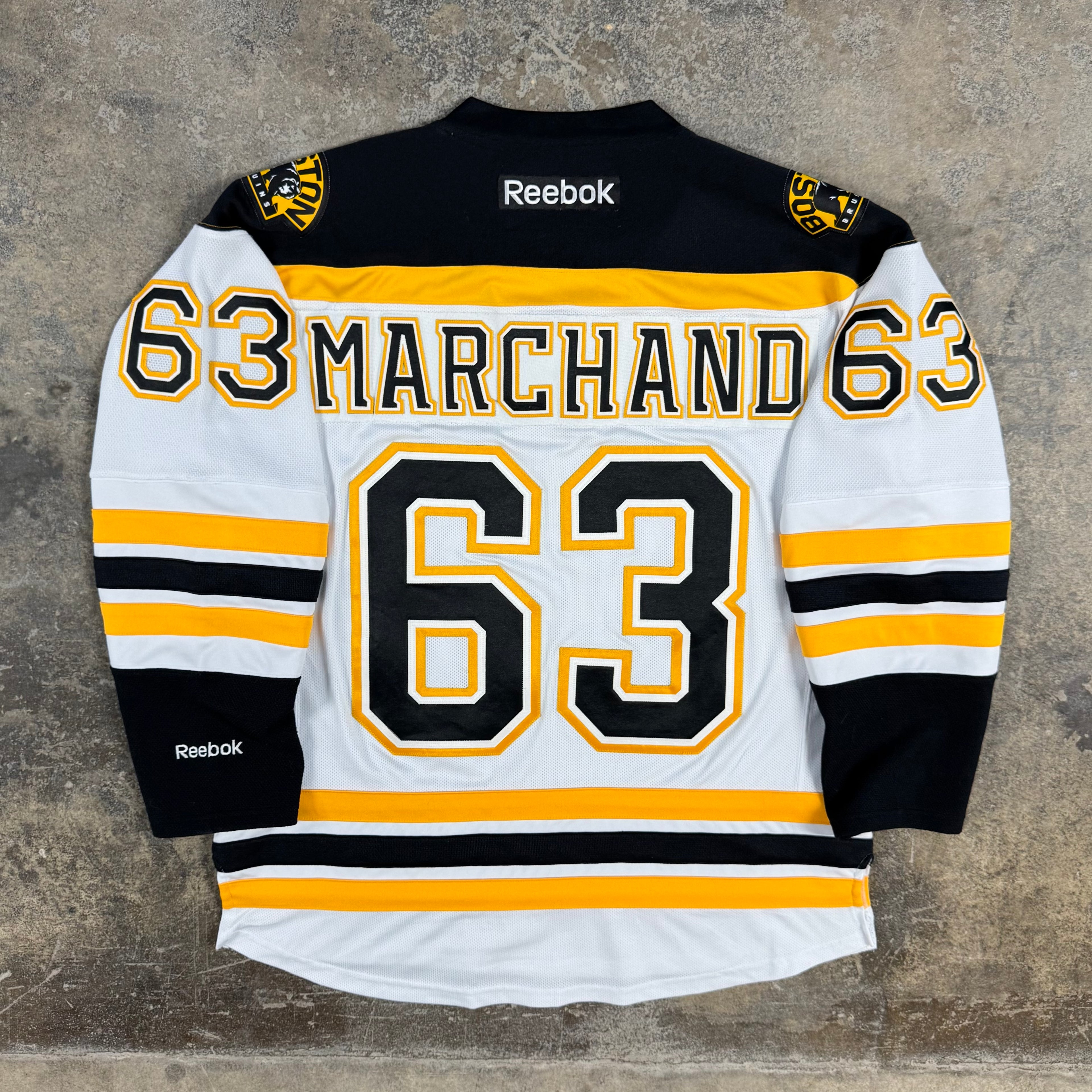 Brad Marchand Boston Bruins Reebok NHL Hockey Jersey Size XL