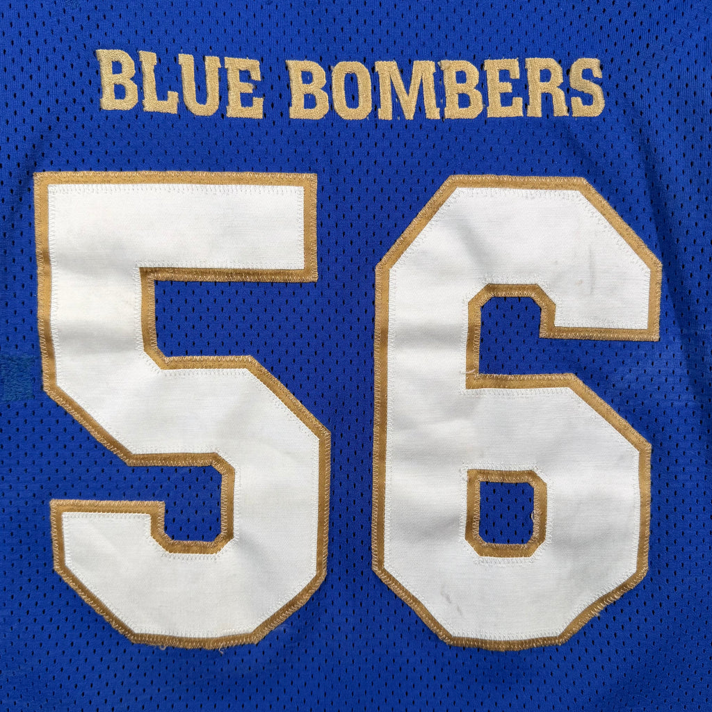 Gerald Rivers Winnipeg Blue Bombers 2018 Game Worn CFL Jersey
