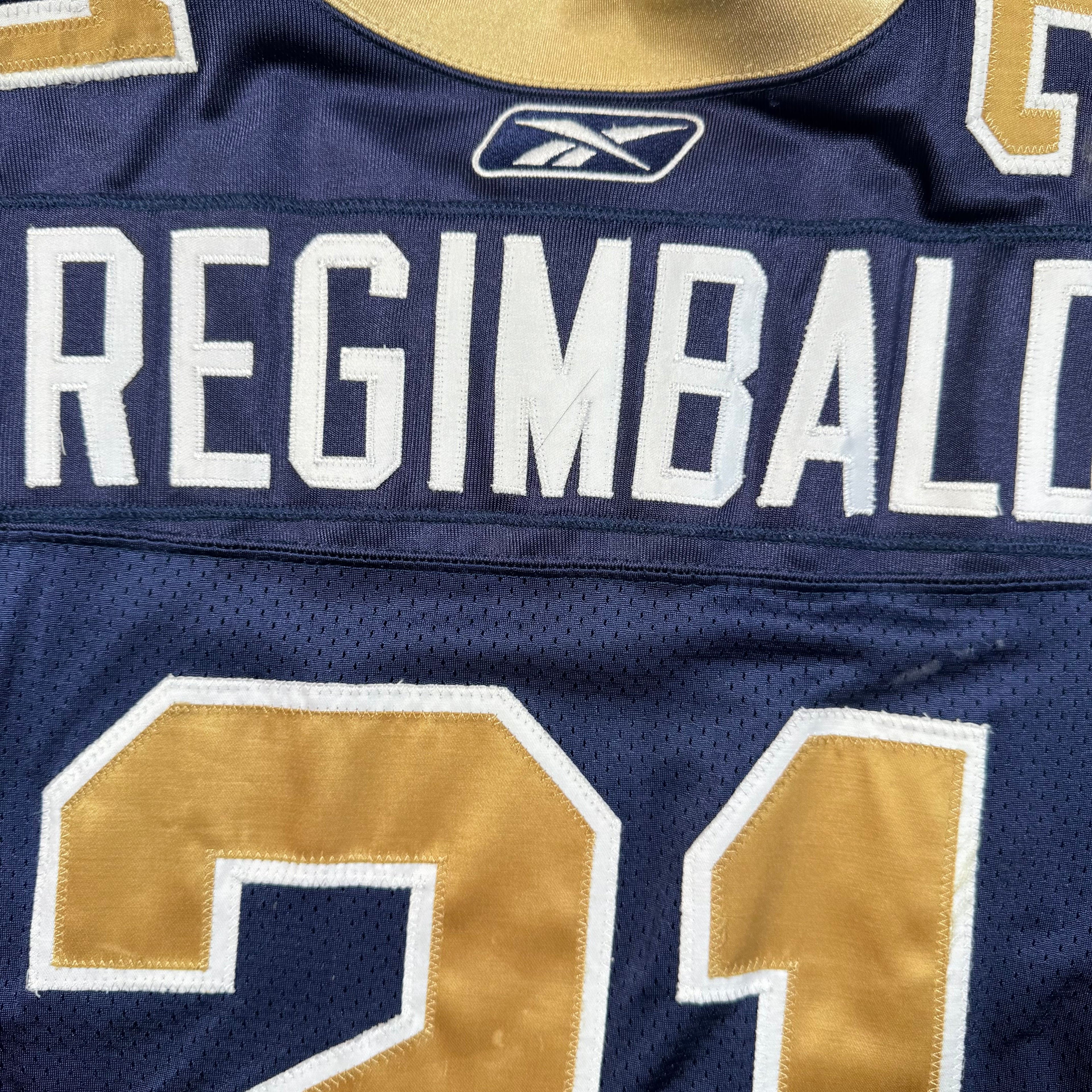 Scott Regimbald Winnipeg Blue Bombers 2005 Game Worn CFL Reebok Jersey