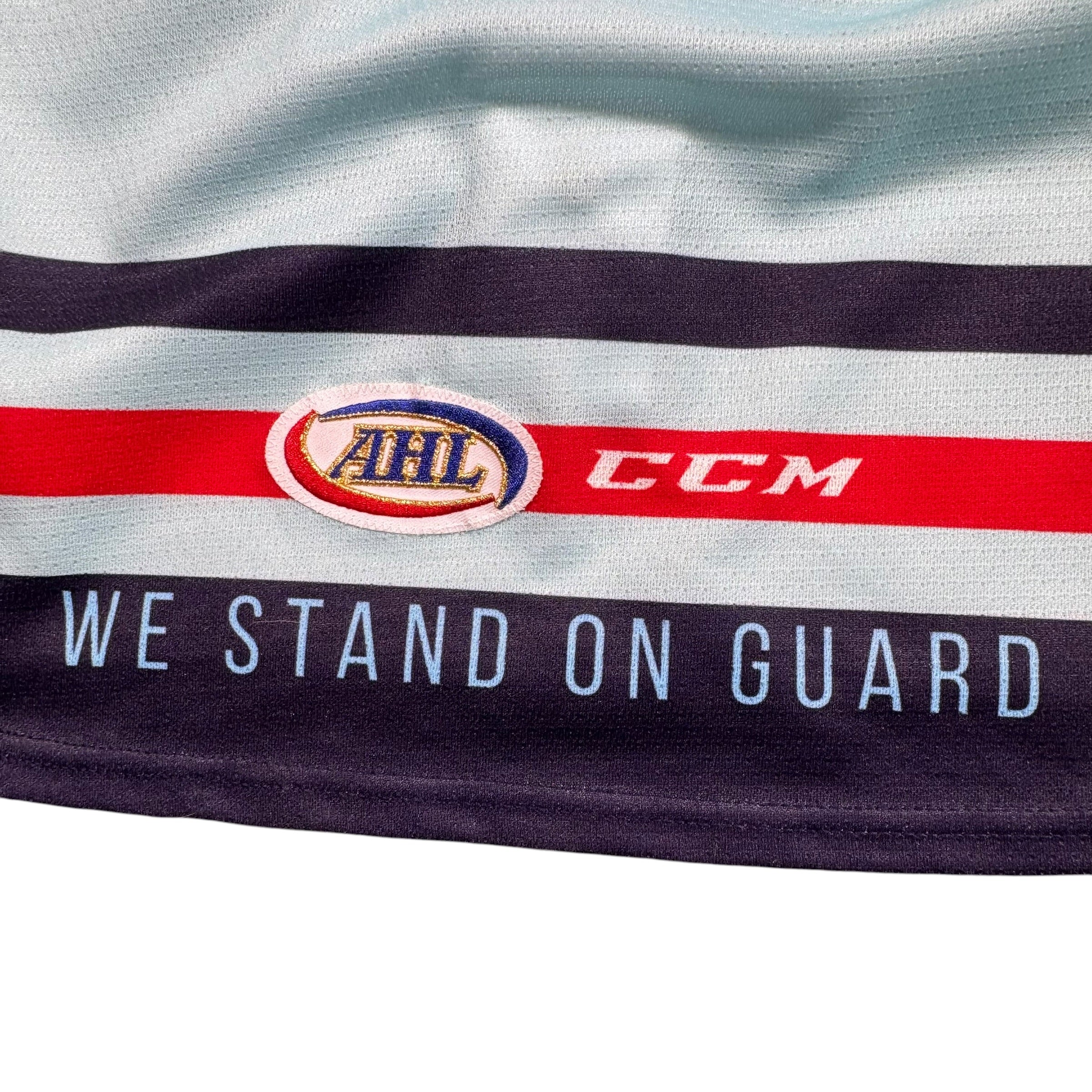 Manitoba Moose #77 Military Appreciation Authentic MIC AHL Jersey Size 52