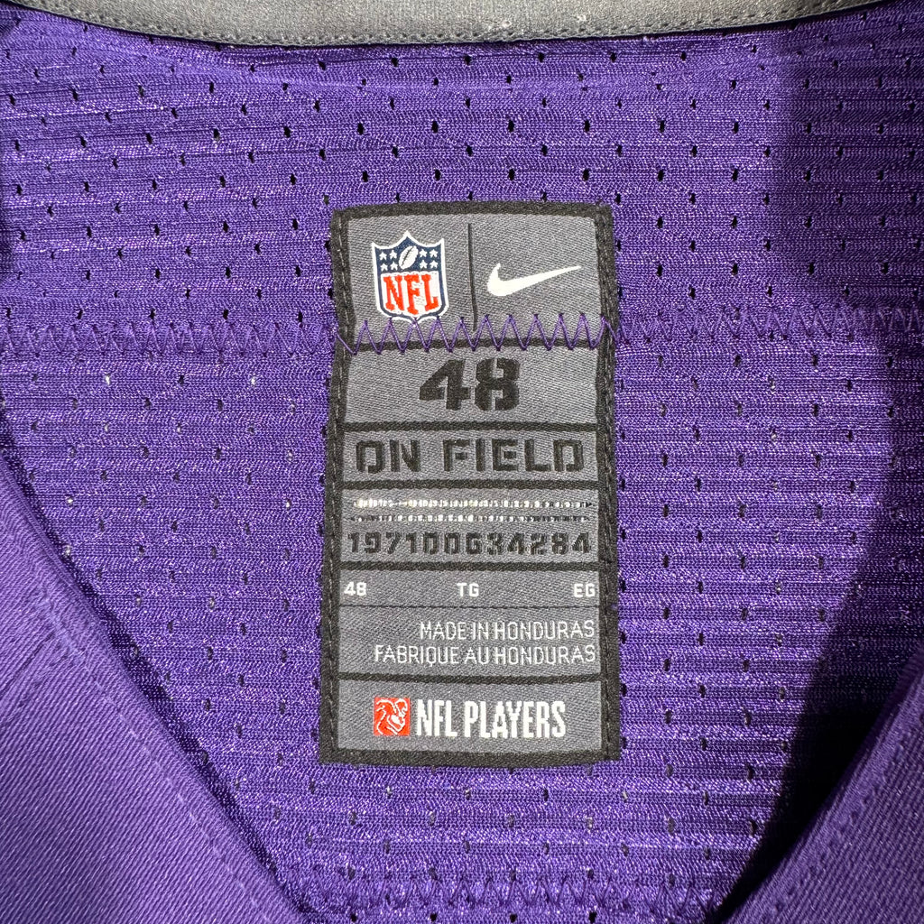 Ray Lewis Baltimore Ravens Nike Elite Authentic NFL Jersey - 48/XL
