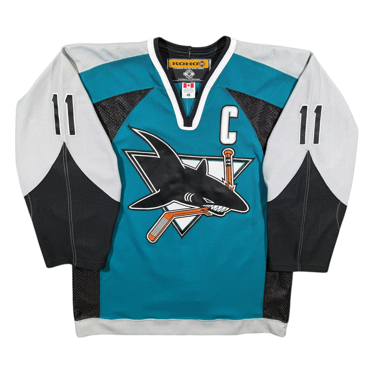 Owen Nolan San Jose Sharks Vintage Koho Authentic NHL Jersey - 48/Large