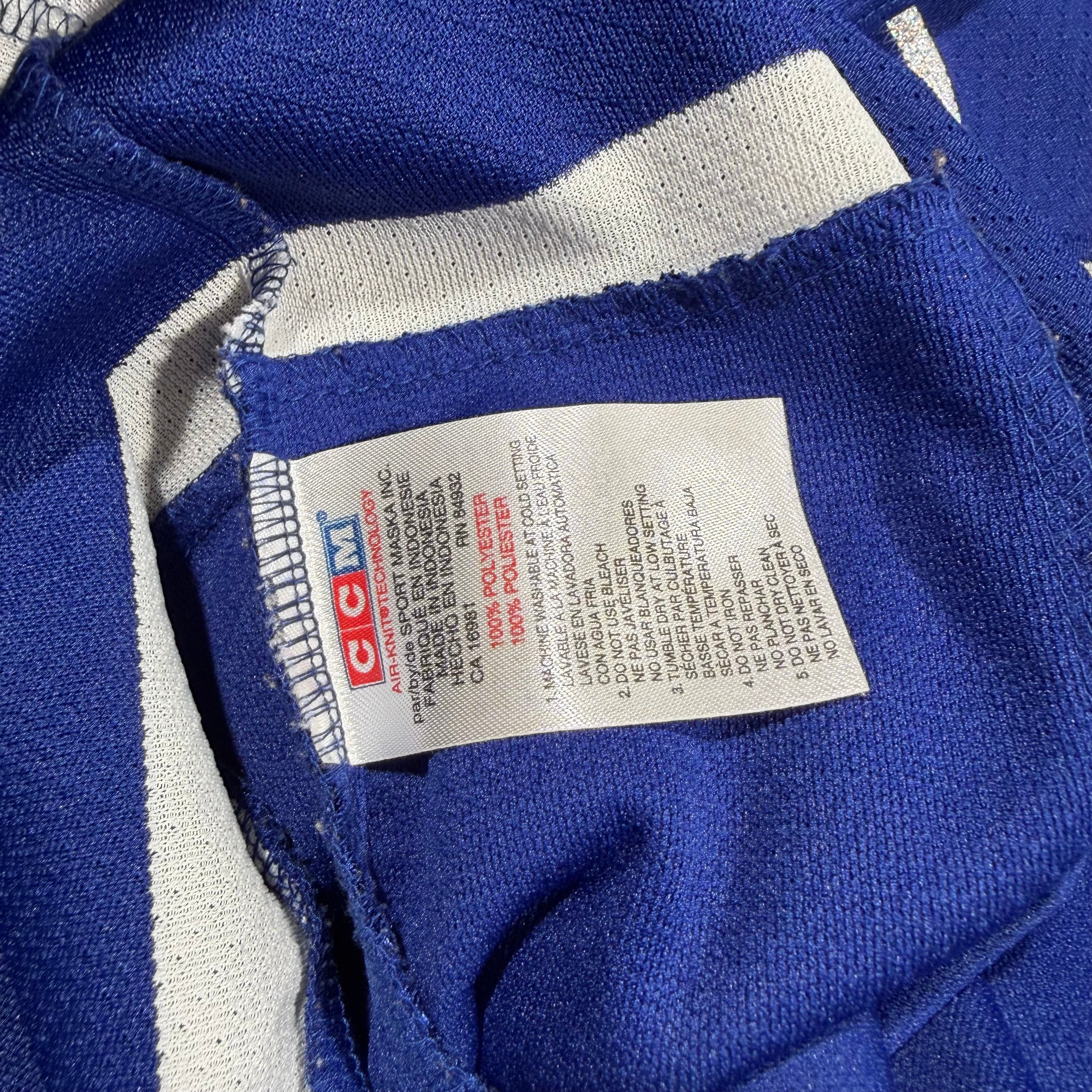Curtis Joseph Toronto Maple Leafs Vintage CCM NHL Jersey - Large
