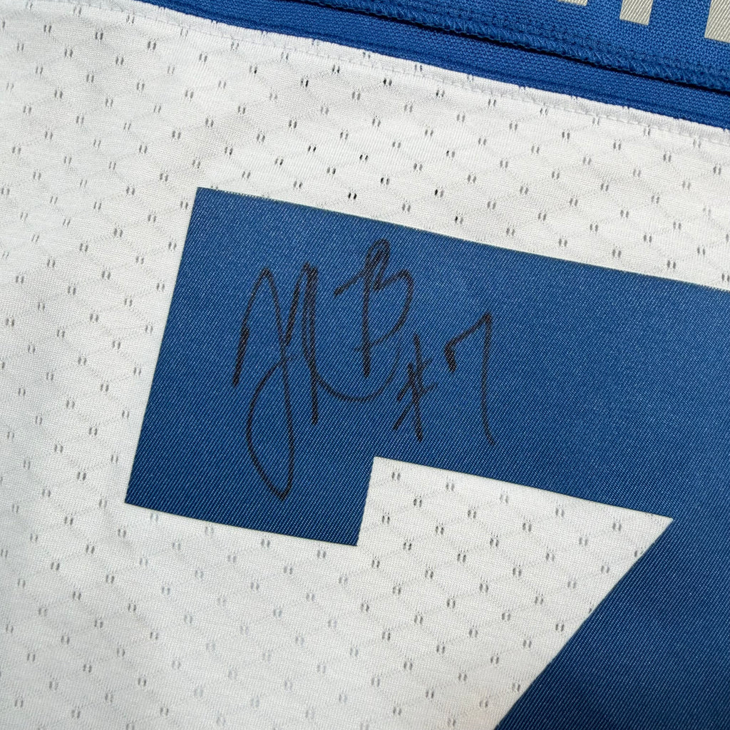 John Bowman Montreal Alouettes Adidas Signed CFL Jersey - XL