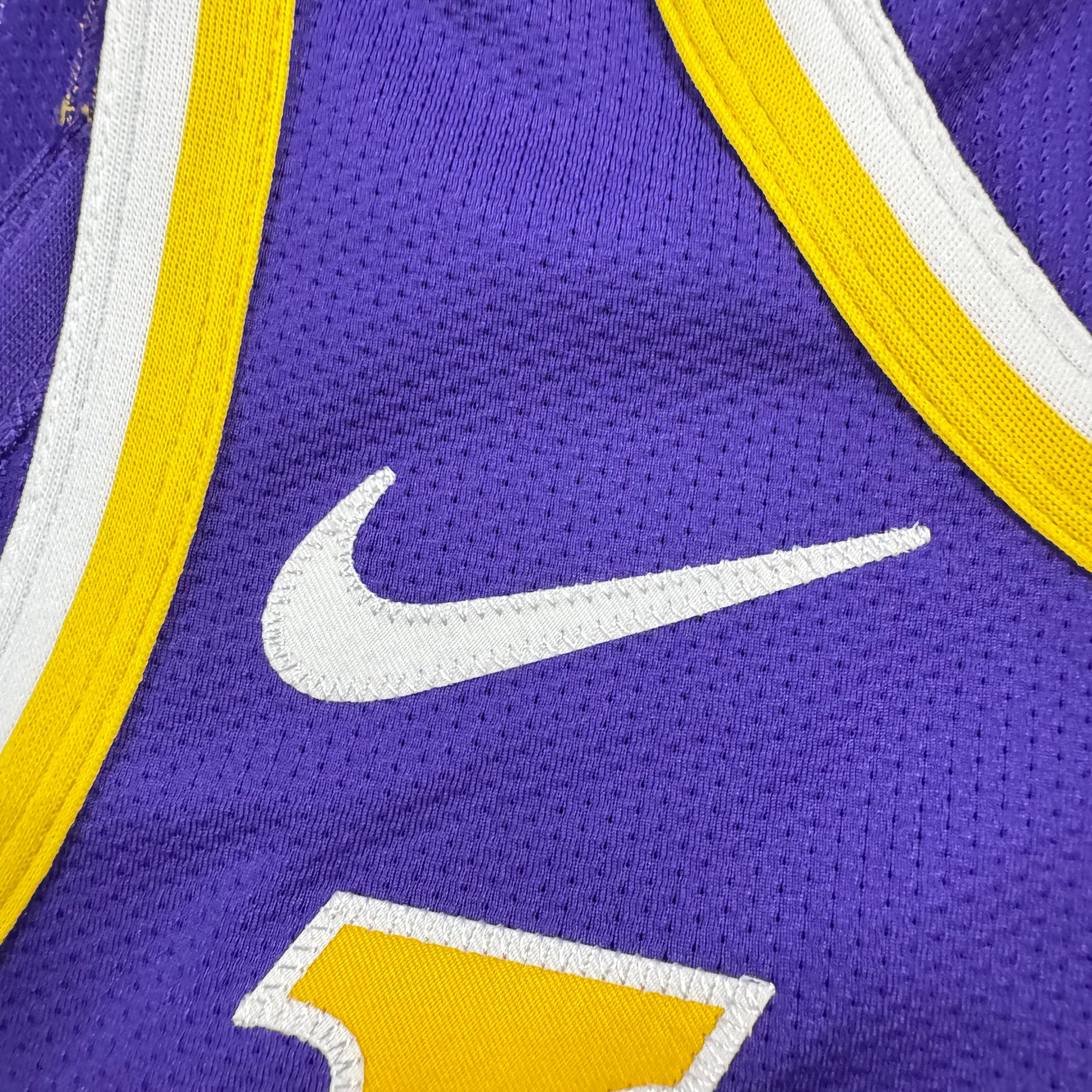 Lebron James Los Angeles Lakers Authentic Nike NBA Jersey Size 48 Large NEW