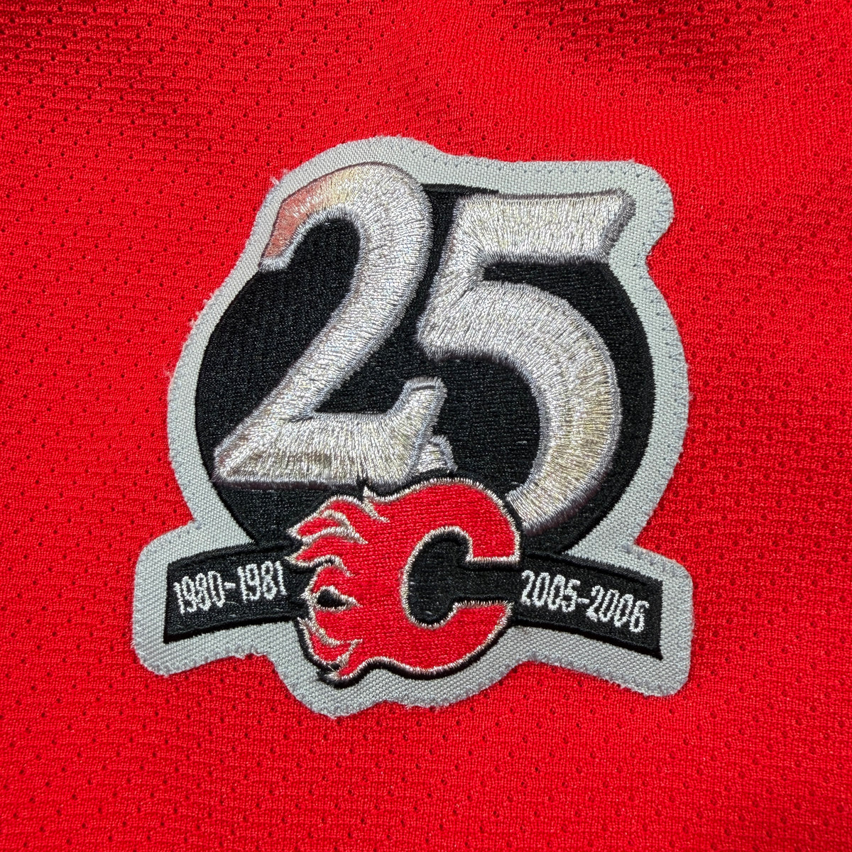Philippe Sauve Calgary Flames 2005/06 Game Worn Reebok NHL Jersey COA