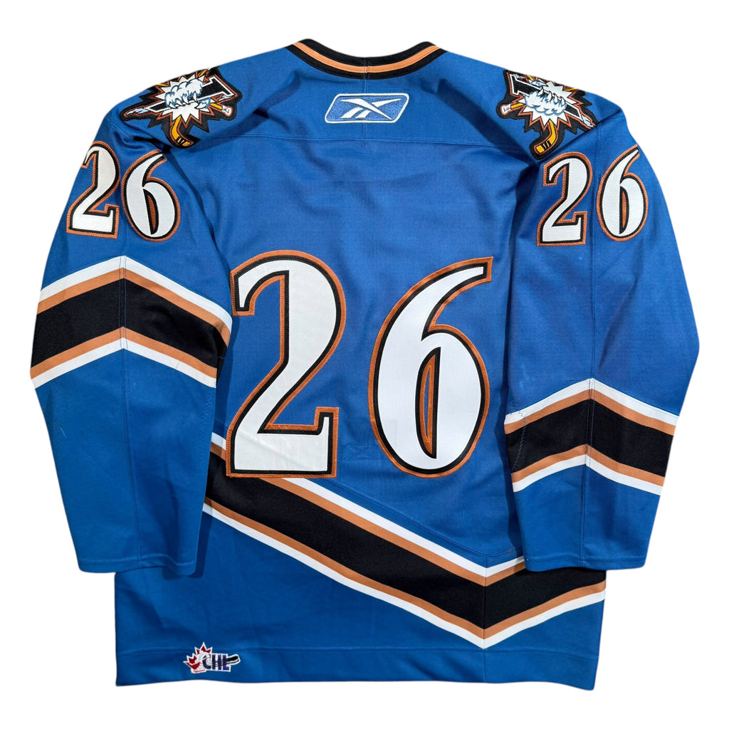 Dustin Sylvester Kootenay Ice 2006/07 Game Worn Reebok WHL Jersey