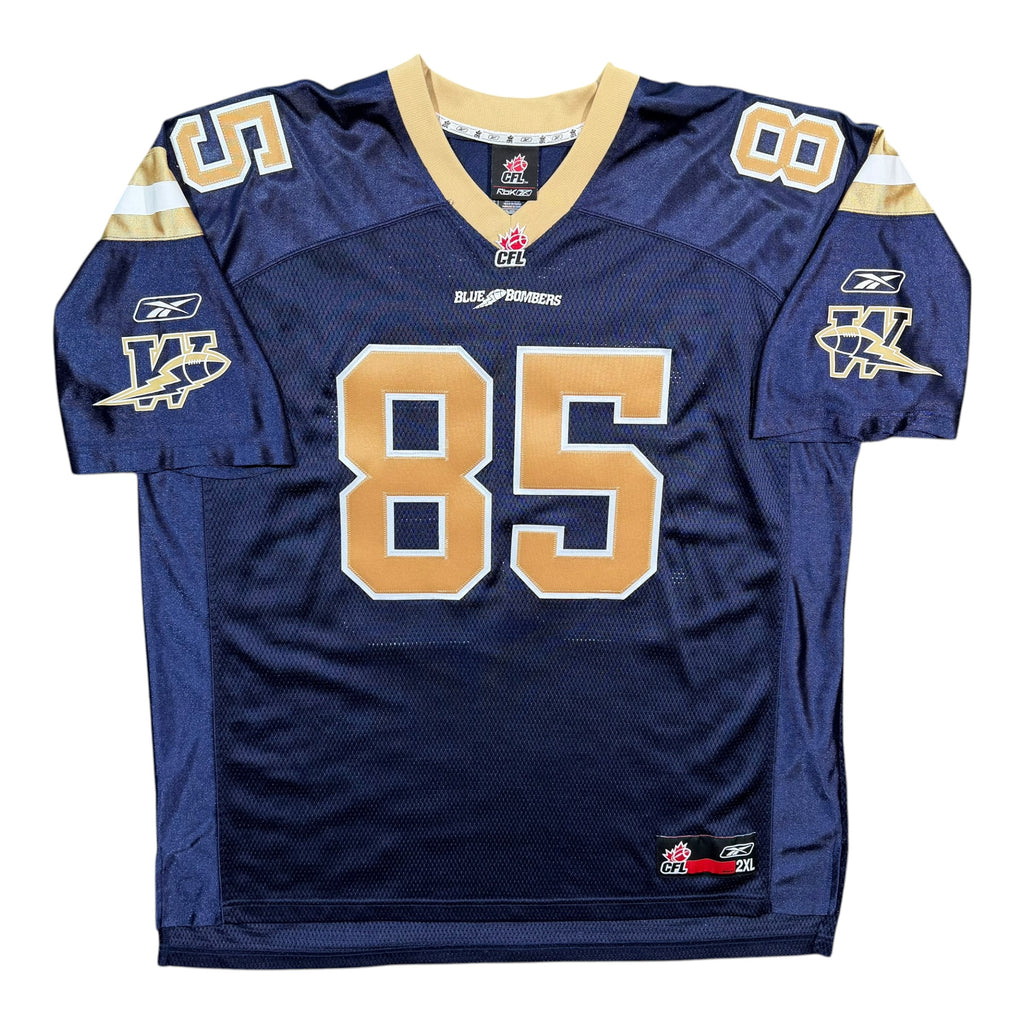Milt Stegall Winnipeg Blue Bombers Vintage Reebok CFL Jersey - XXL
