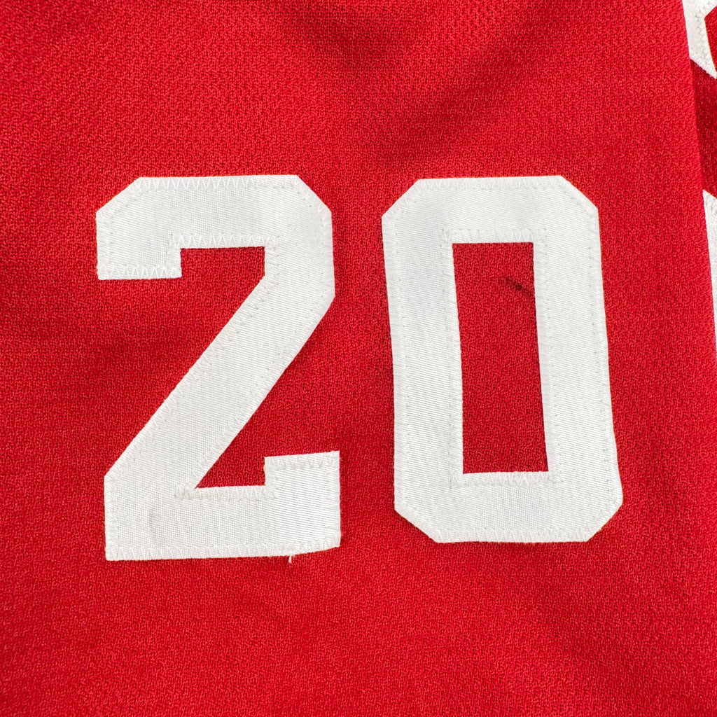 Connor Toms Soo Greyhounds Game Worn OHL CCM Hockey Jersey Size 54