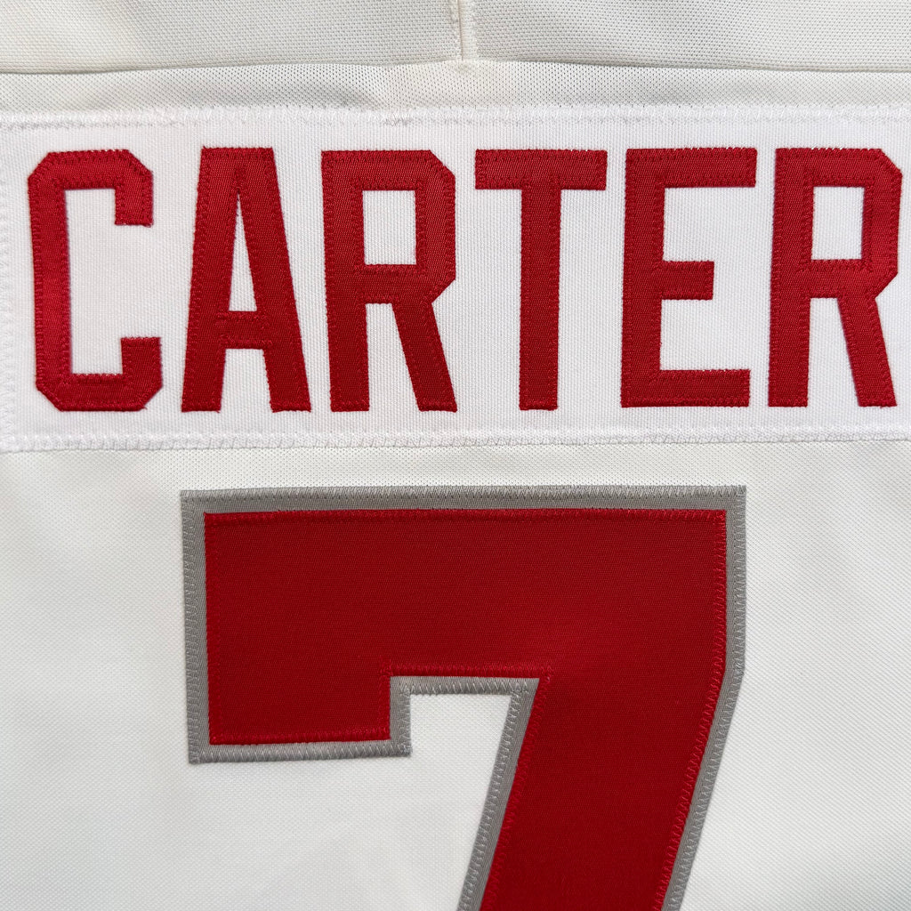 Jeff Carter Soo Greyhounds Vintage Bauer OHL Hockey Jersey - XL