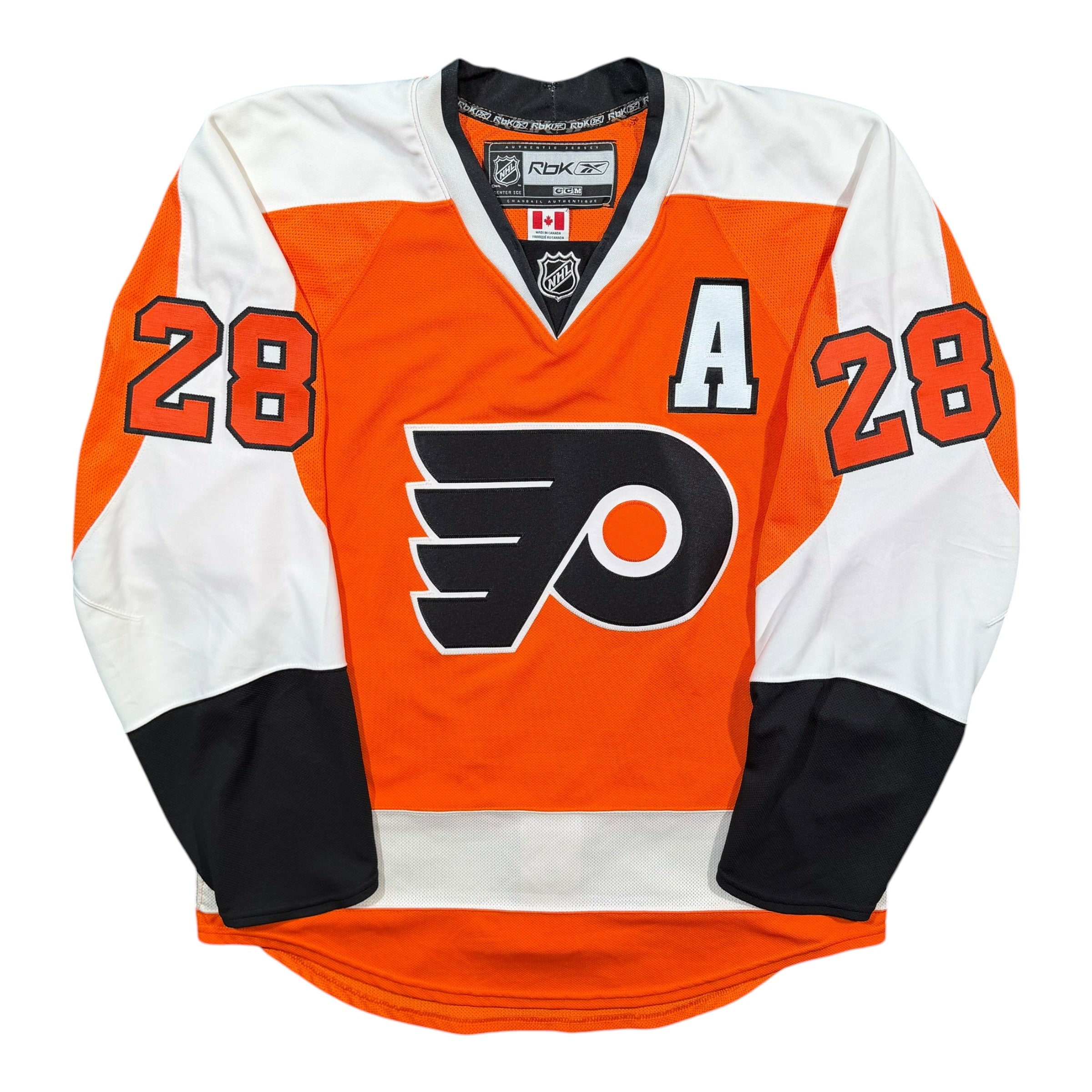 Claude Giroux Philadelphia Flyers Reebok Authentic MIC NHL Jersey - 50/Medium