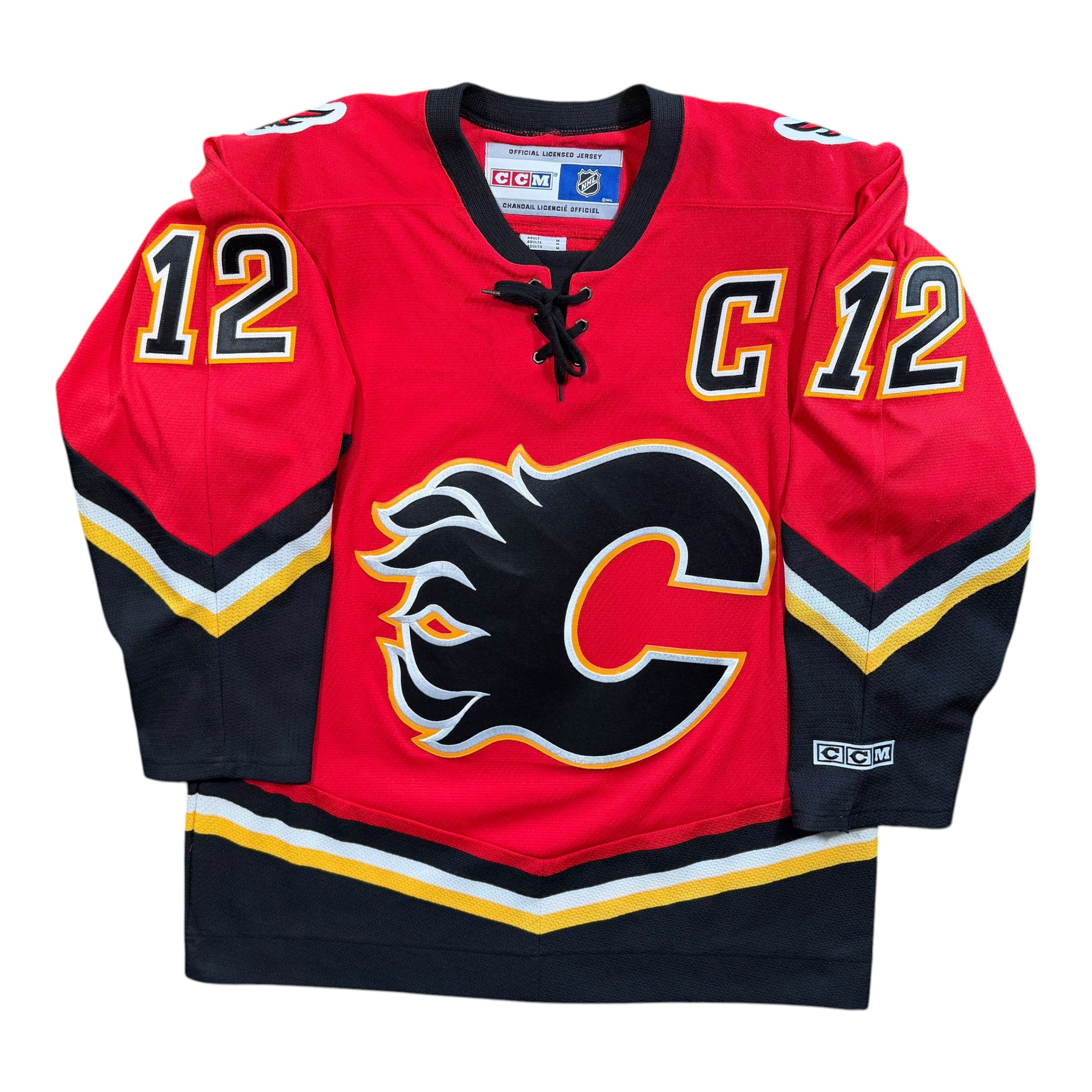 Jarome Iginla Calgary Flames Vintage CCM NHL Jersey - Medium