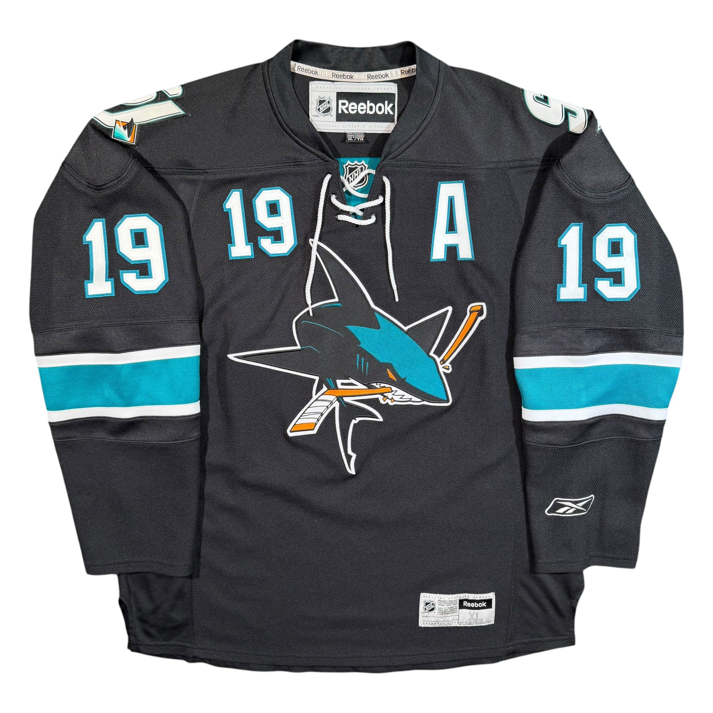 Joe Thornton San Jose Sharks Reebok NHL Jersey - XL
