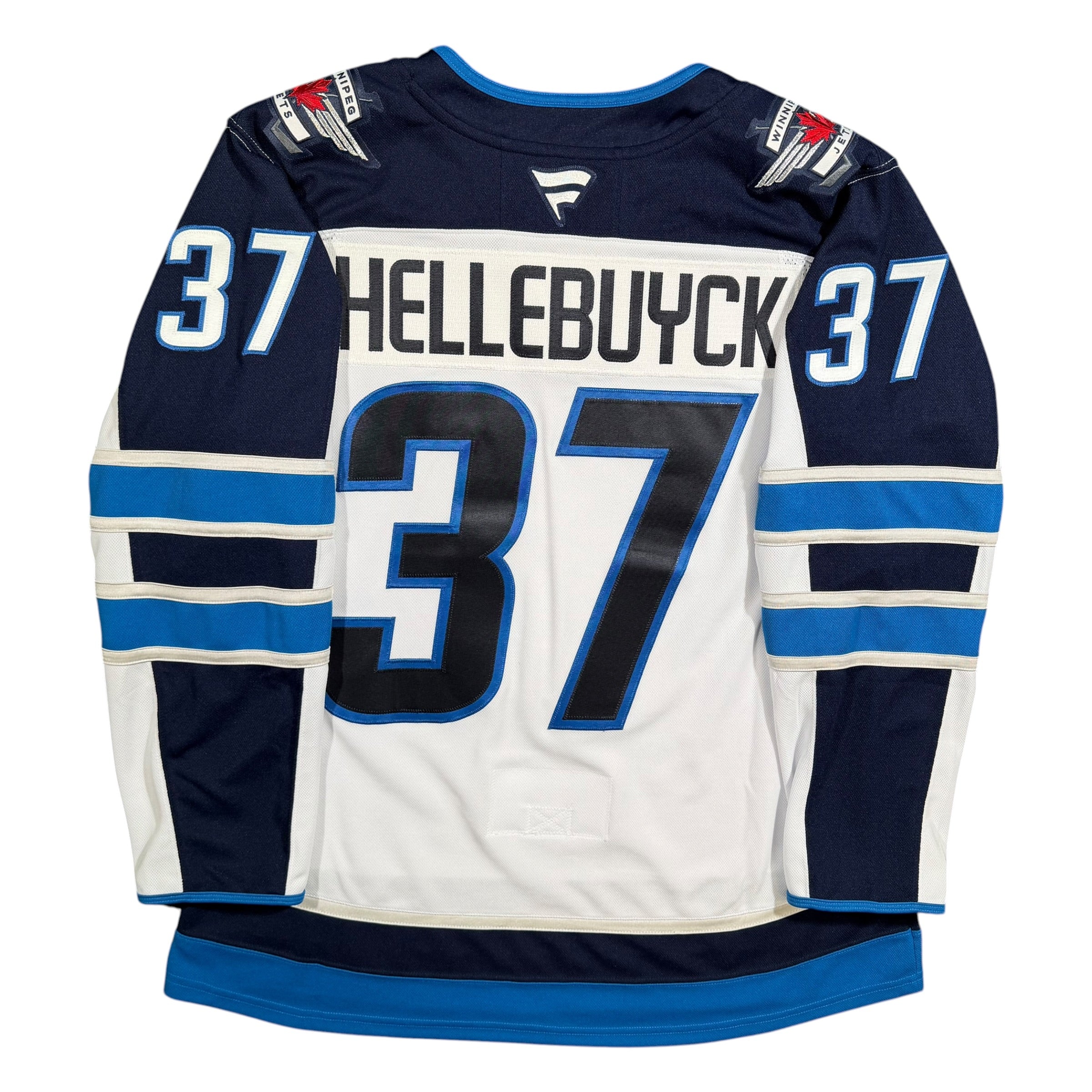 Connor Hellebuyck Winnipeg Jets 15th Anniversary Fanatics NHL Jersey - 54/XL
