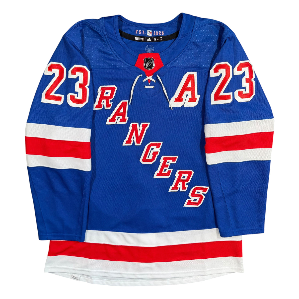 Adam Fox New York Rangers Adidas NHL Jersey - 52/Large