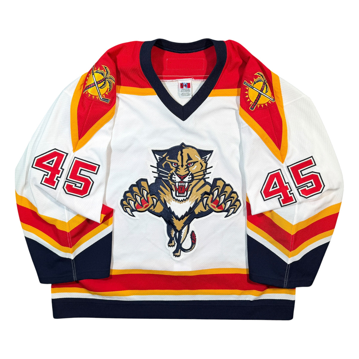 Simon Lajeunesse Florida Panthers 2003/04 Game Issued CCM NHL Jersey
