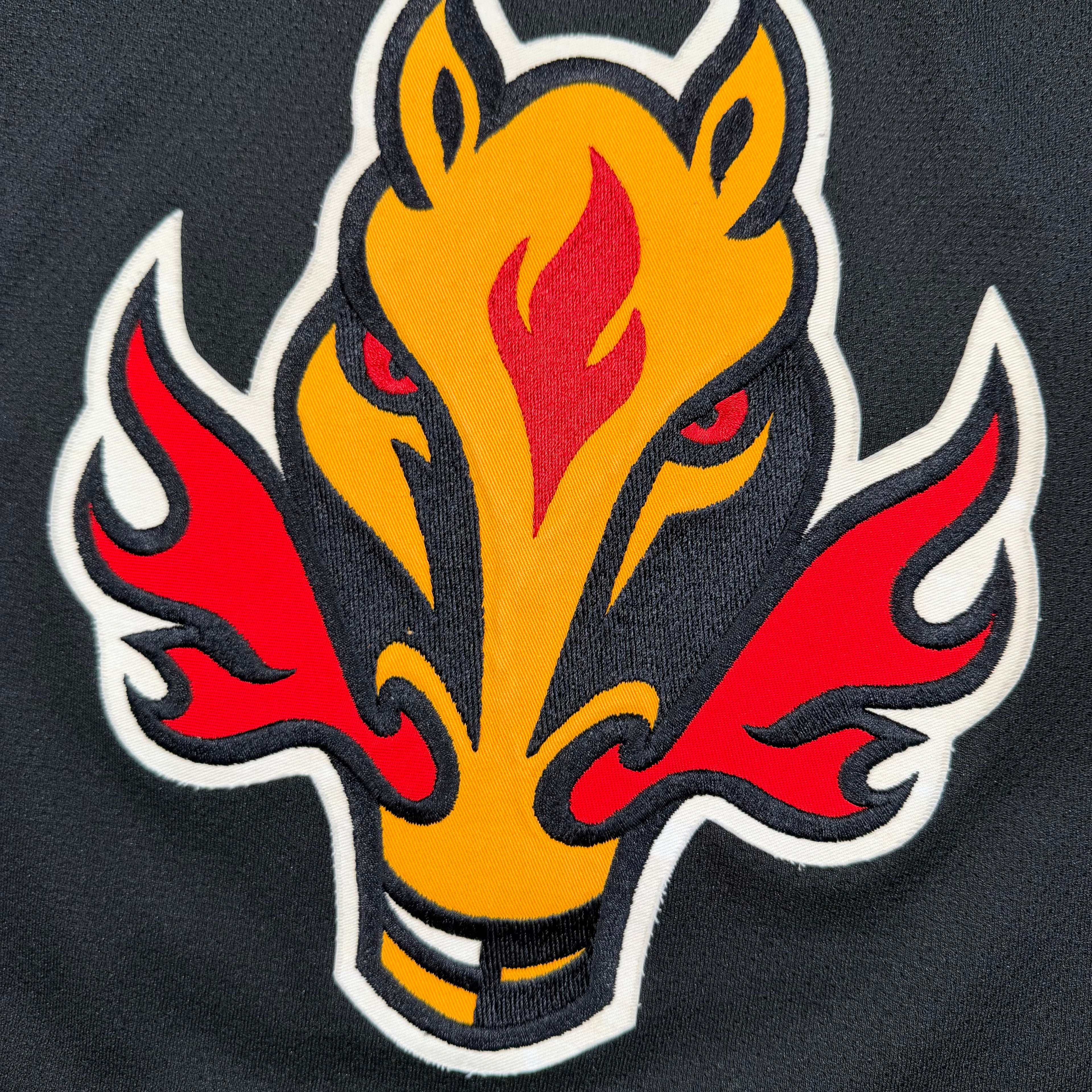 Rob Niedermayer Calgary Flames Vintage Blasty CCM NHL Jersey - Medium