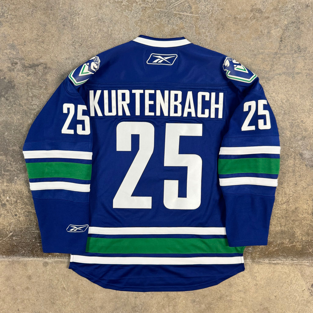 Orland Kurtenbach Vancouver Canucks Reebok NHL Hockey Jersey Size Large