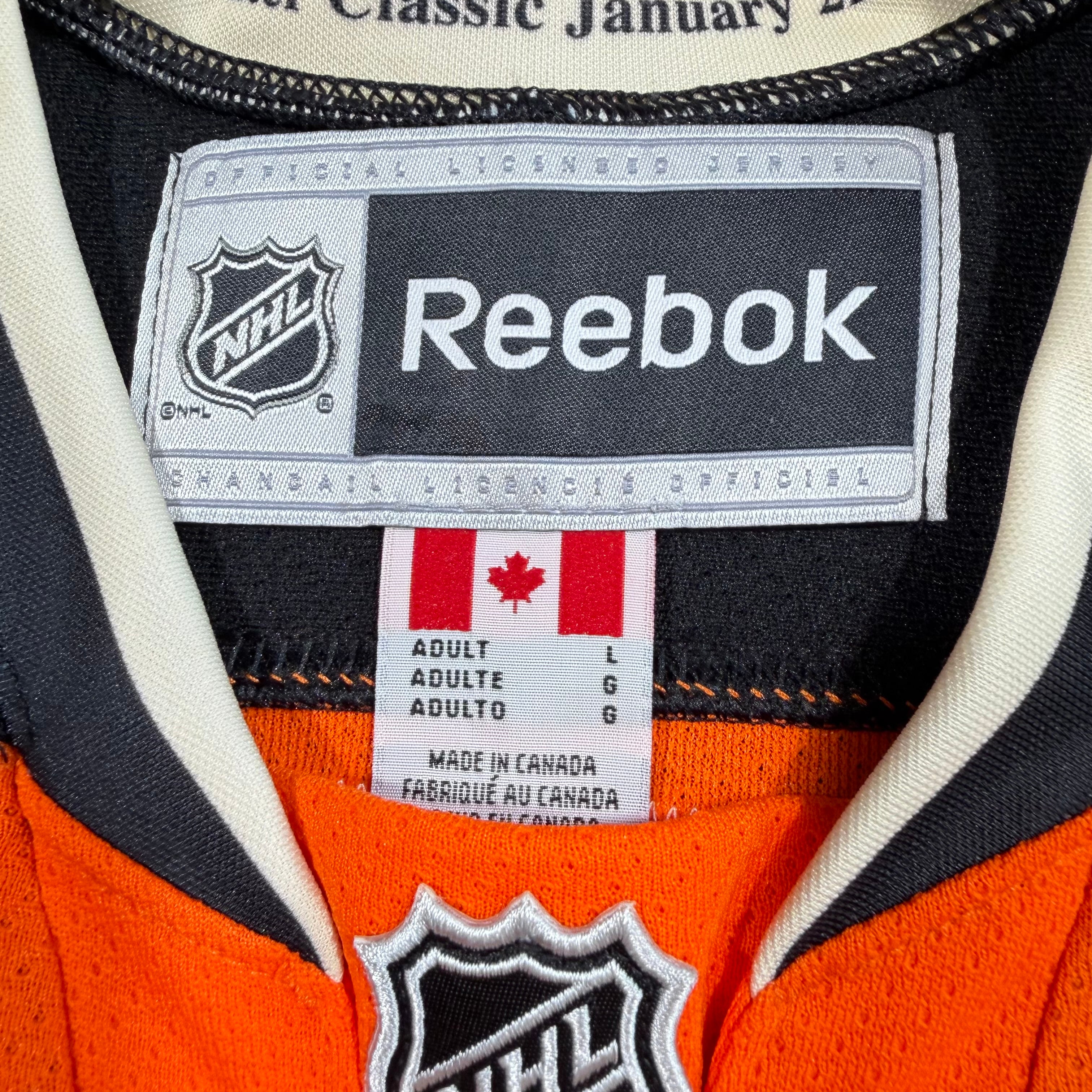 Jaromir Jagr Philadelphia Flyers 2012 Winter Classic Reebok NHL Jersey - Large