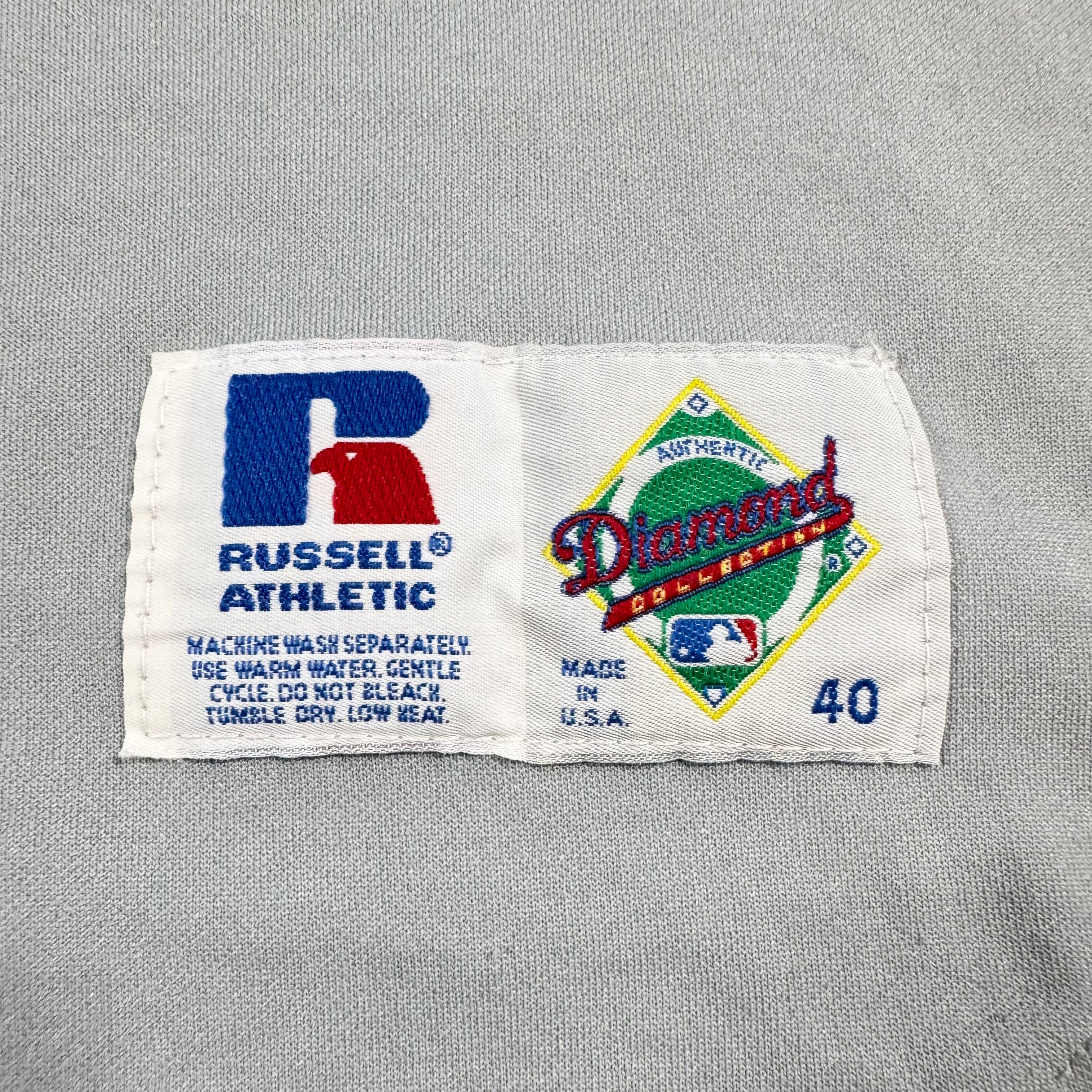 Kenny Lofton Cleveland Indians Vintage Authentic Russell MLB Jersey Size 40 Medium