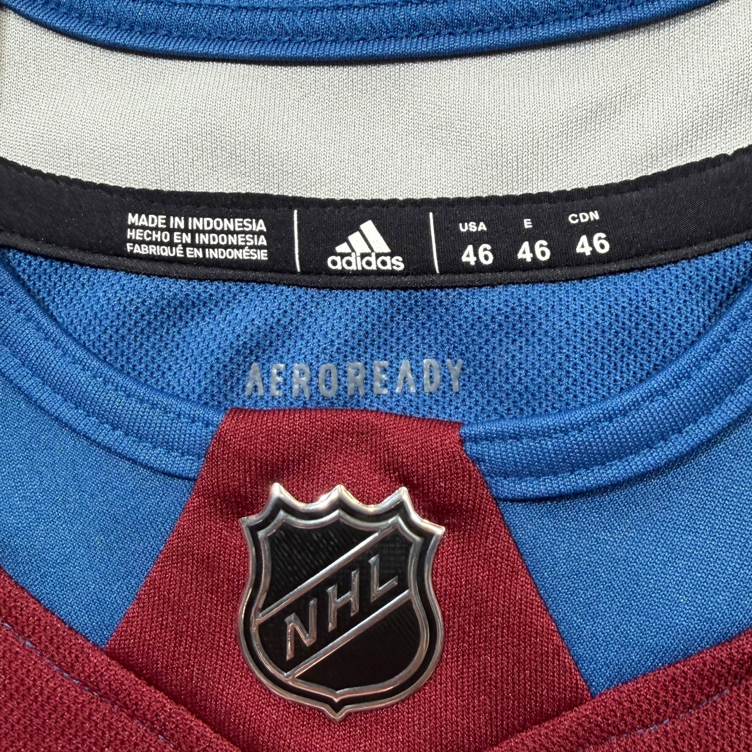 Nathan MacKinnon Colorado Avalanche Adidas NHL Jersey - 46/Small