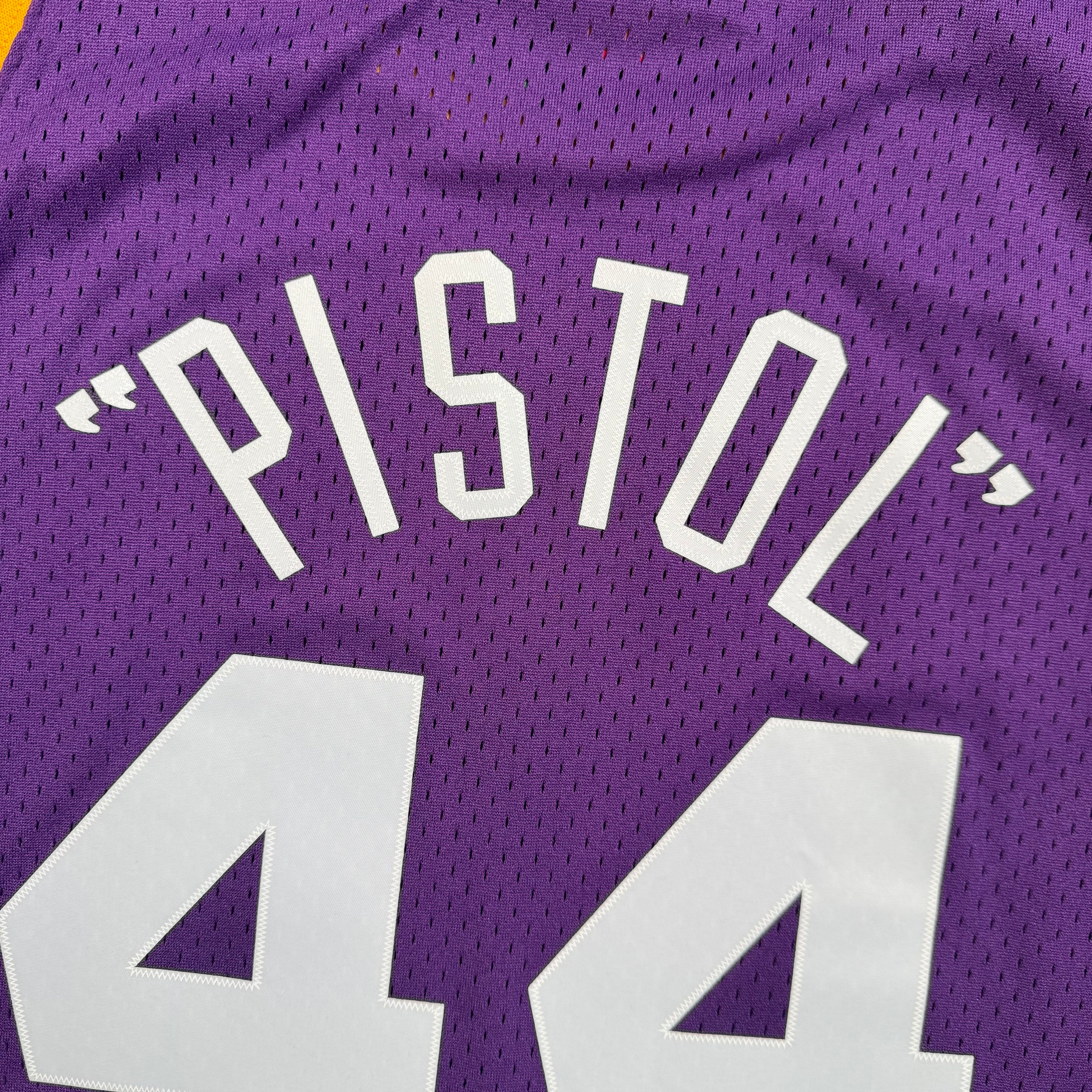 Pistol Pete Maravich Utah Jazz Mitchell & Ness NBA Jersey Size XXL