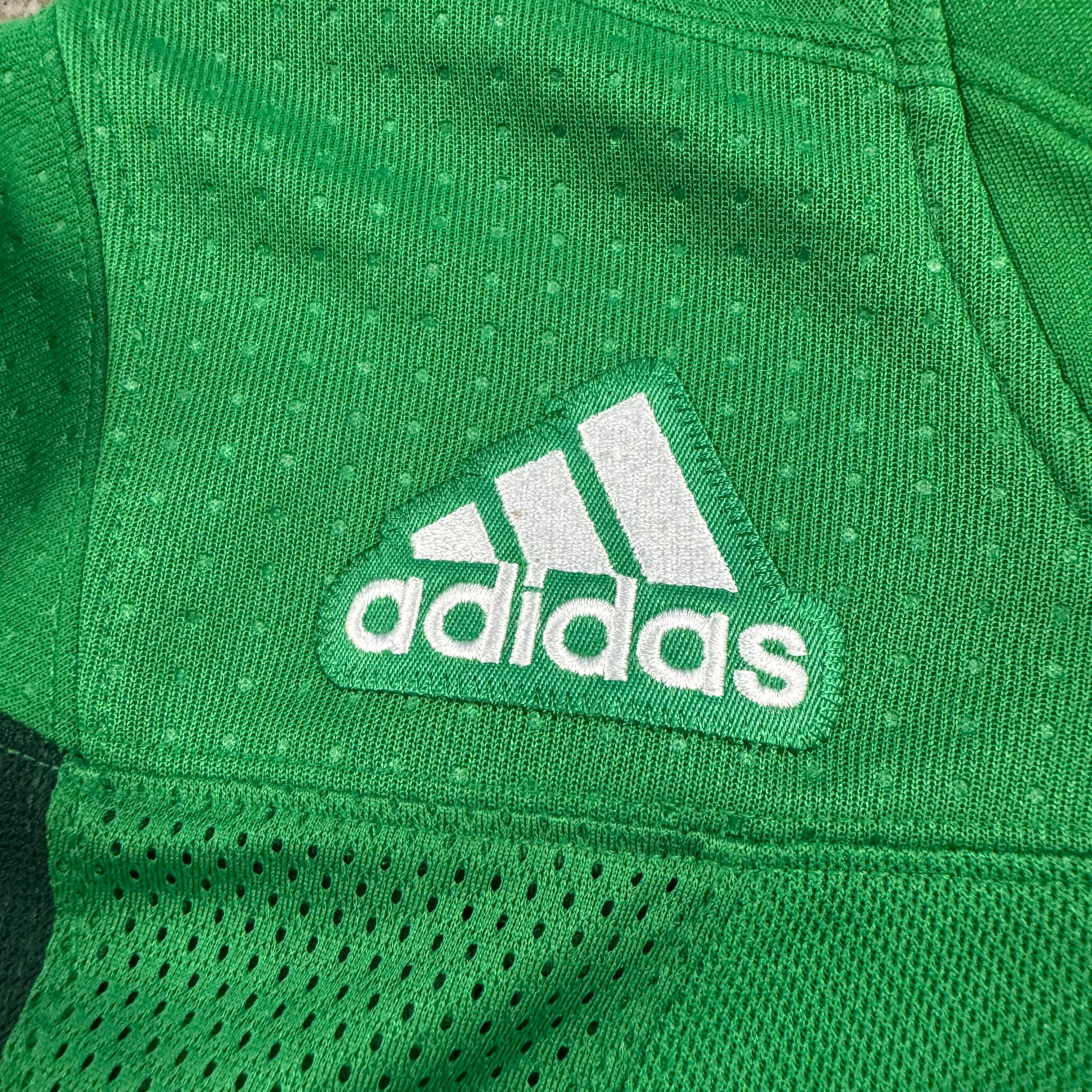 Leon Draisaitl Edmonton Oilers St. Patrick’s Day Adidas NHL Jersey Size 42 XXS