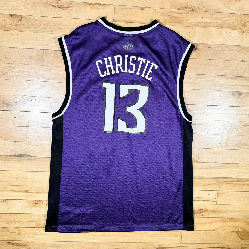 Doug Christie Sacramento Kings Vintage Reebok NBA Jersey Size Large