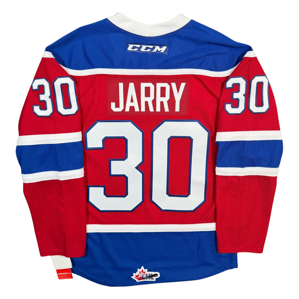 Tristan Jarry Edmonton Oil Kings WHL CCM Jersey - Small